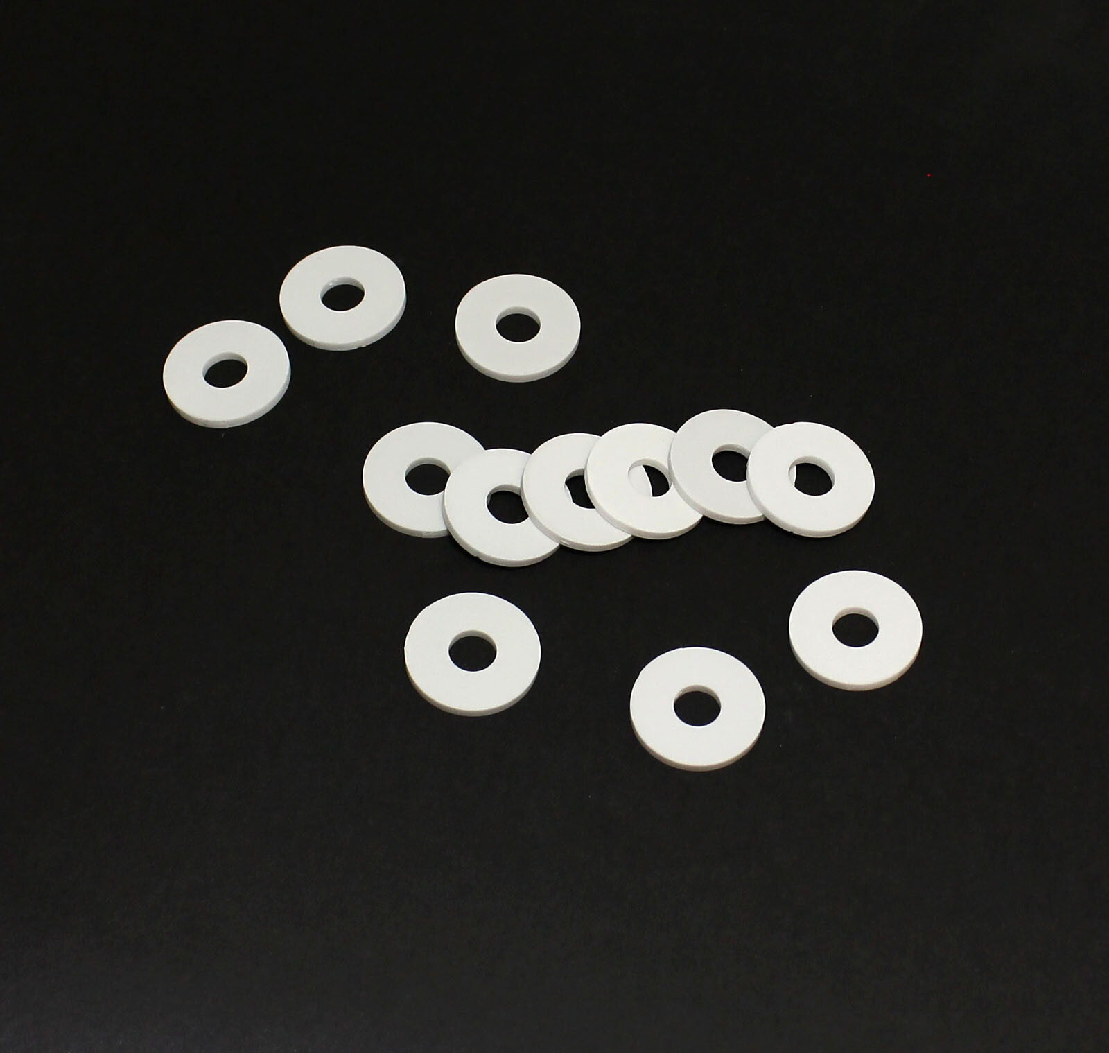26pcs Beryllium Oxide Ceramic Washer Beryllia BeO 0.55" / 14mm High Thermal
