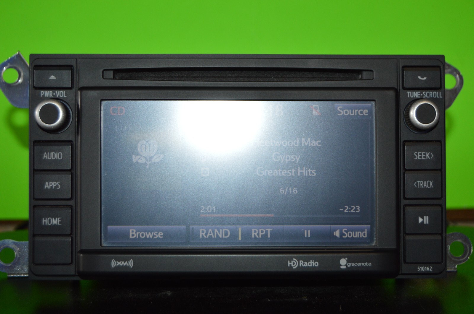 14-19 Toyota Tacoma 510162 touchscreen CD player HD radio receiver 86140-04100