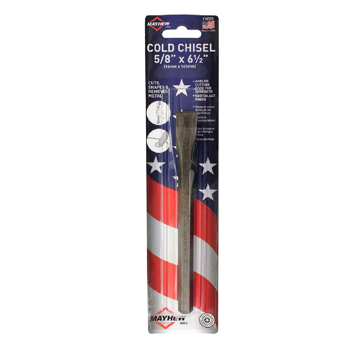 Mayhew Cold Chisel 5/8 Inch x 6-1/2 Inch