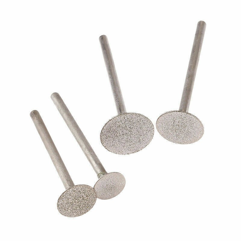 Diamond Coated Grinding Grinder Head Glass Burr Bits for Rotary Tools 50Pcs/Set