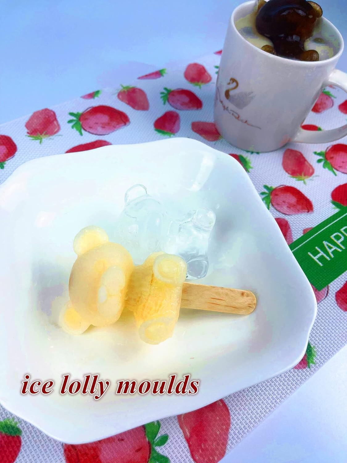 Bear Ice Cube, Animal Ice Mold, Bear Shaped Ice Cube Mold, 3D Ice Cube Make US