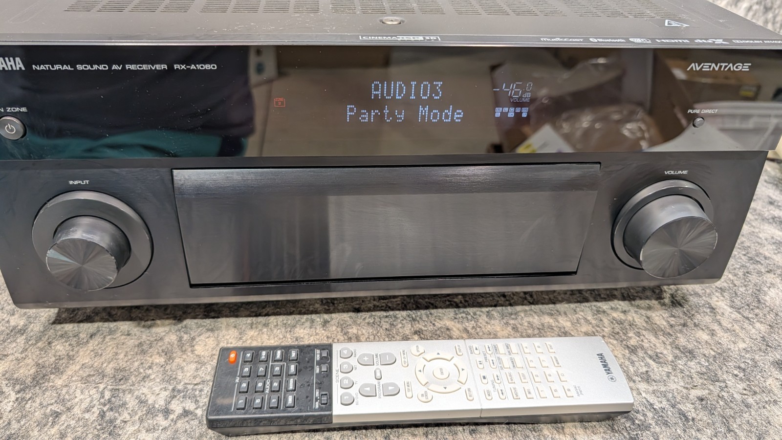 Yamaha AVENTAGE RX-A1060 Receiver Bundle W/ Remote