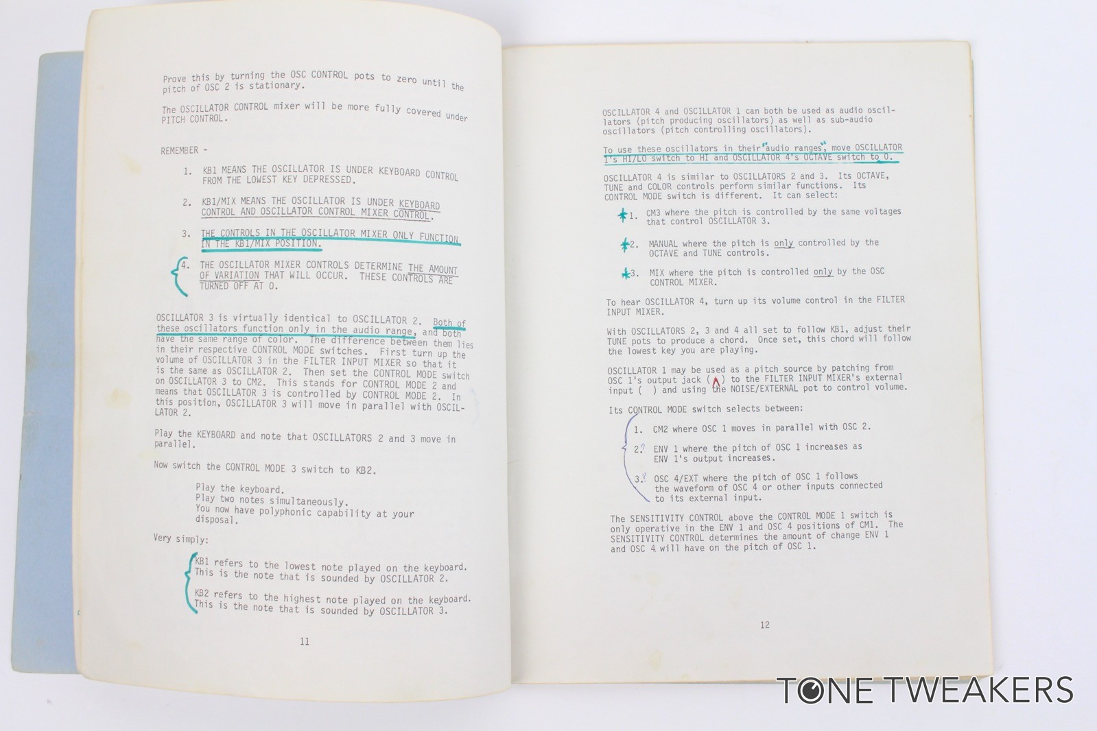 Electrocomp EML-101 Owners Manual Book Guide Instructions VINTAGE SYNTH DEALER