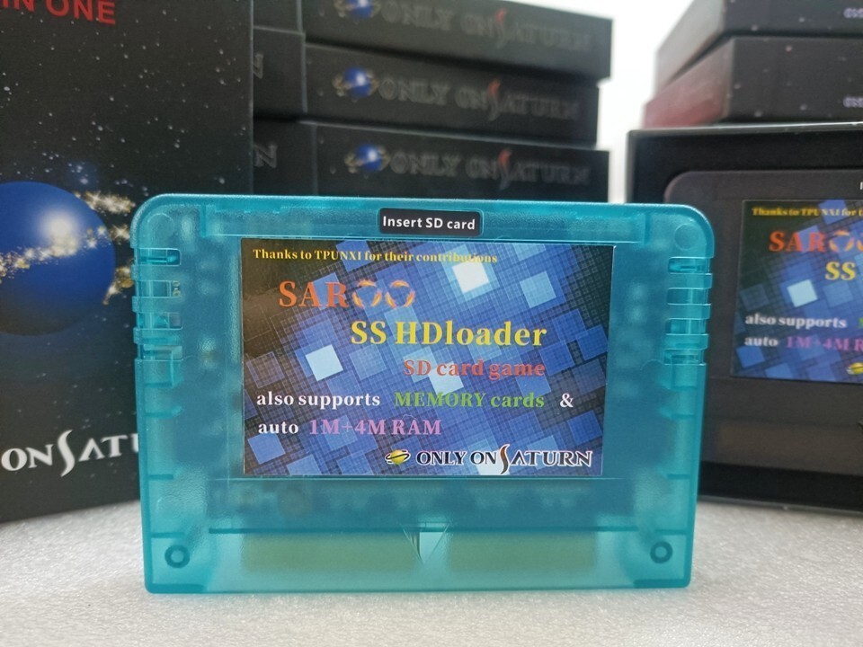 for SEGA Saturn HD Loader SAROO Everdrive SD Card Read optical free Programmer