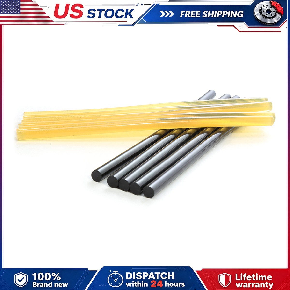 Car Body Dent Puller 11mm Glue Sticks for Paintless Repair Auto Hail Damage