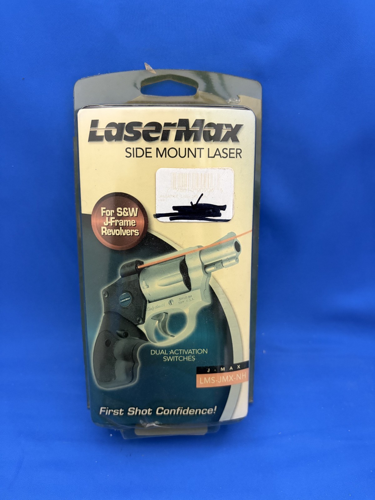 Lasermax Side Mount laser S&W JFRAME REVOLVERS DUAL ACTIVATION SWITCHES