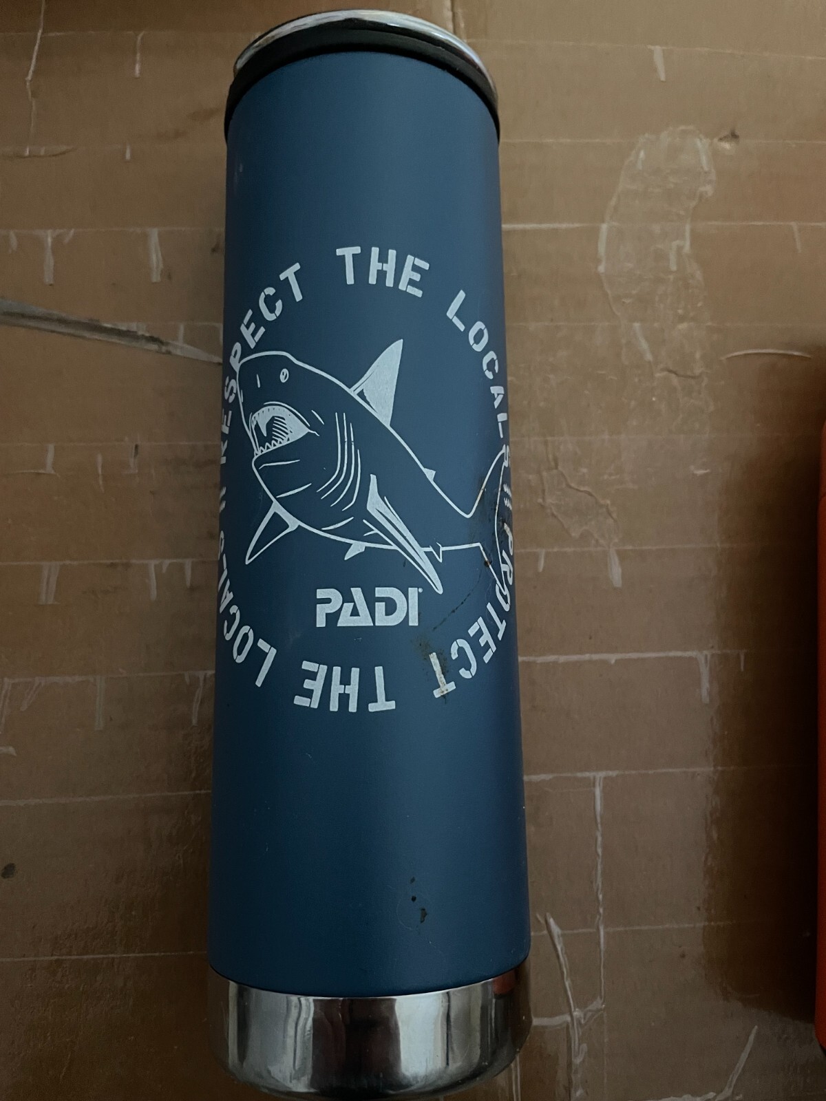 PADI Water Bottle - pre-owned - scuba dive diver diving