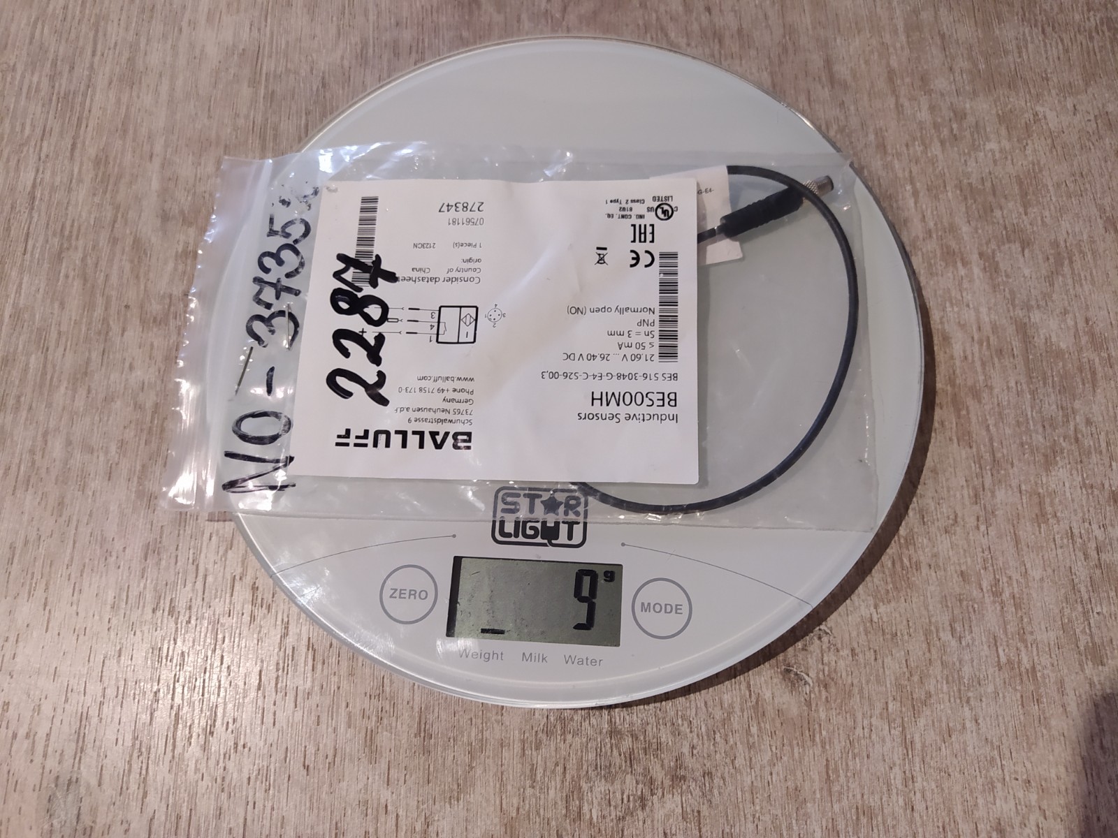 BALLUFF BES00MH INDUCTIVE SENSOR [NEW]