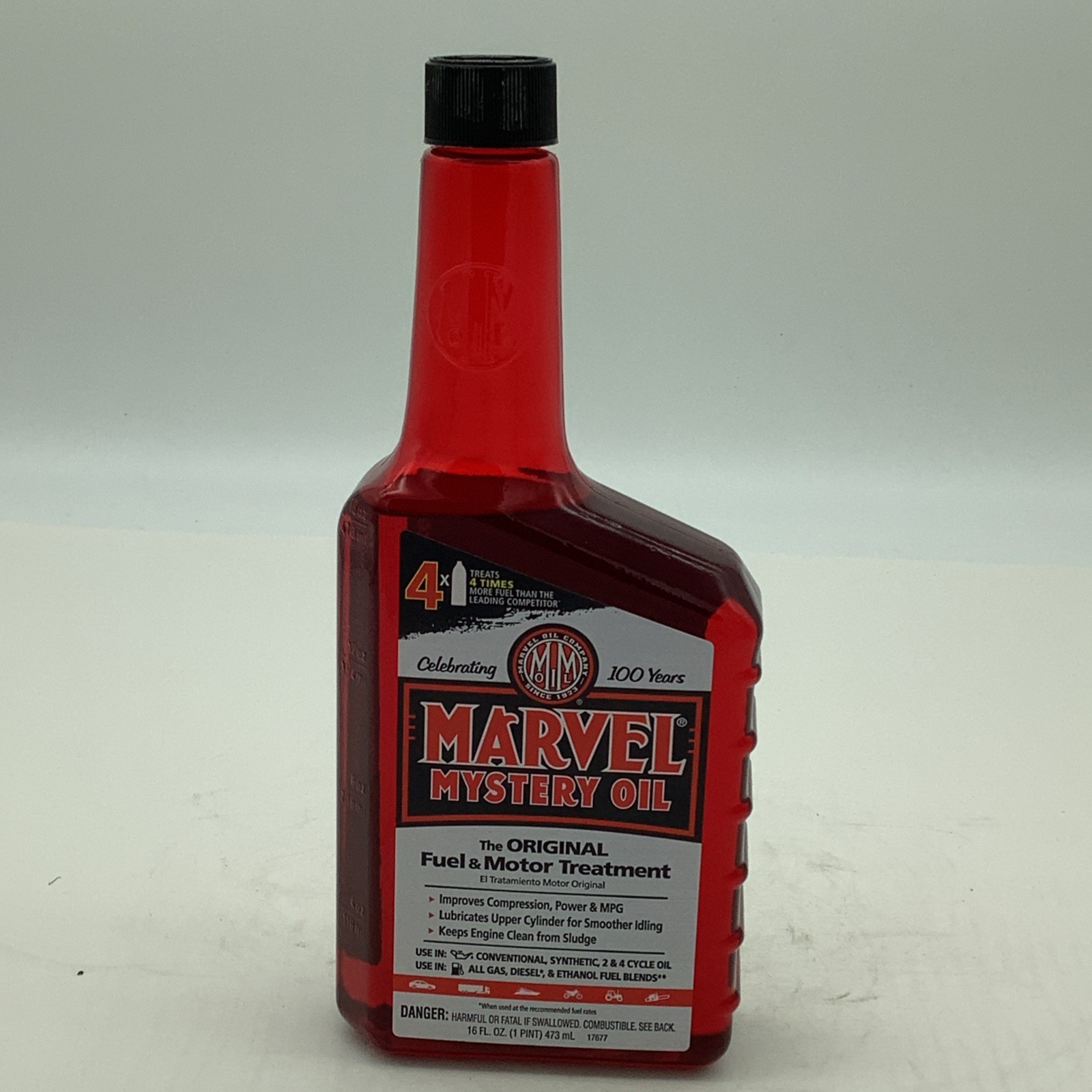 Marvel Mystery Oil Mm12r Mystery Oil Oil Additive, Motor Treatment, 16 Oz,