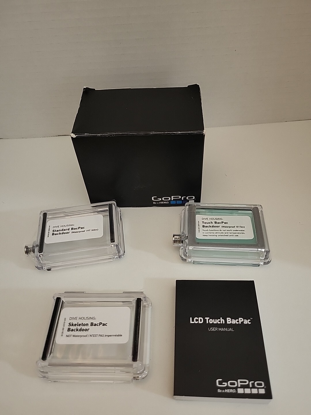 GoPro Dive Housing LCD Touch BacPac. New