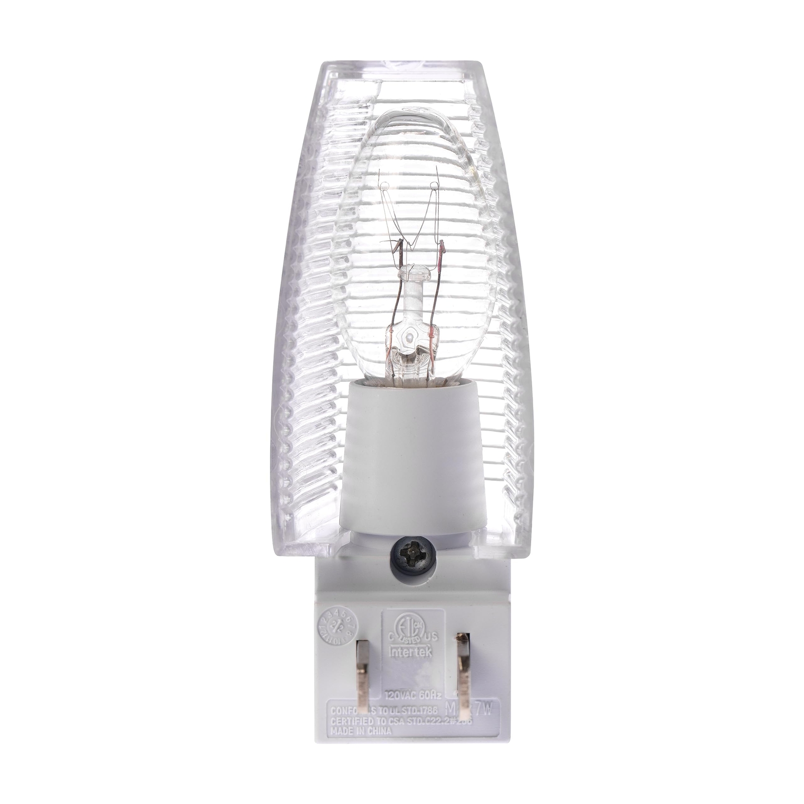 Plug in Night Light with Manual On/Off Switch for Includes 4W Bulb | 4 Pack