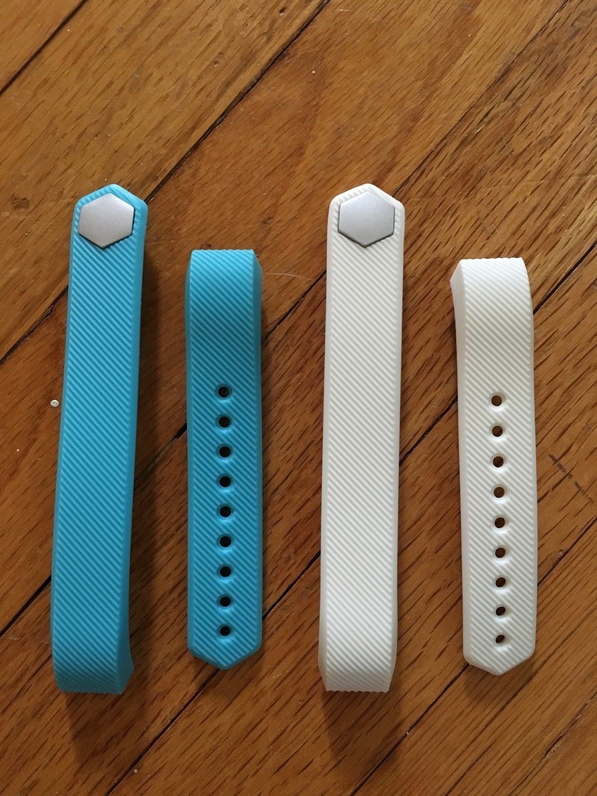 NEW Vancle Fitbit Alta Band ONLY Step Tracker Teal White Size Small Set 2