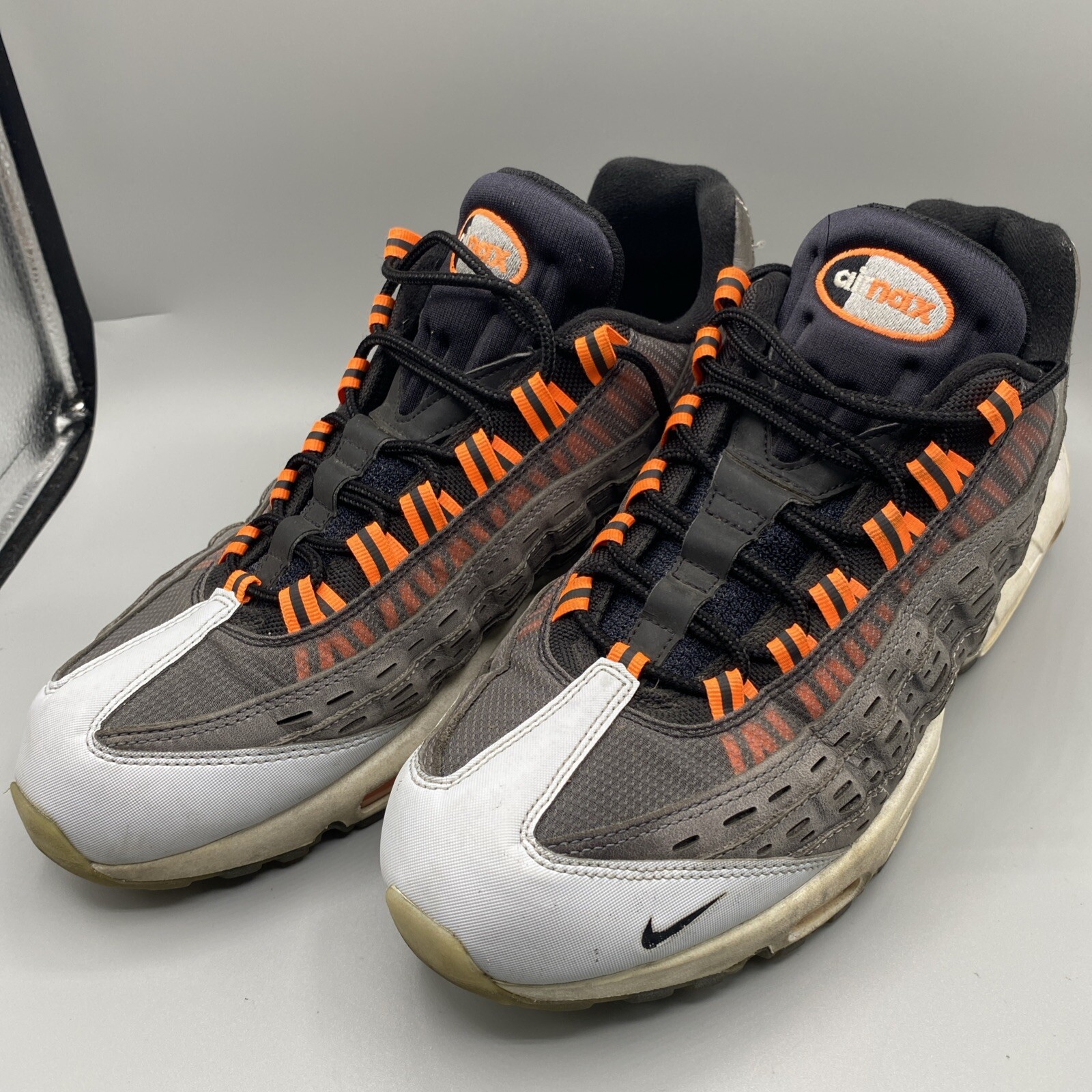 Nike Air Max 95 Sneakers shoes Mens 13 Kim Jones x Total Gray Orange