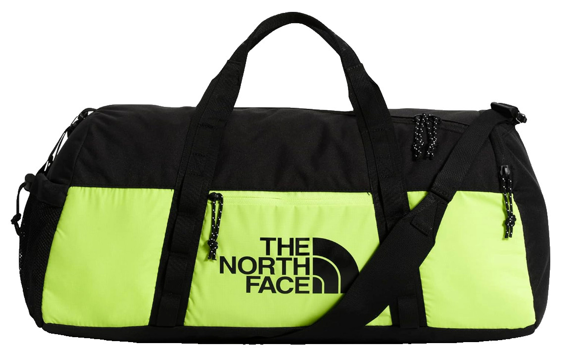 The North Face Bozer Duffel LED Yellow/TNF Black NWT