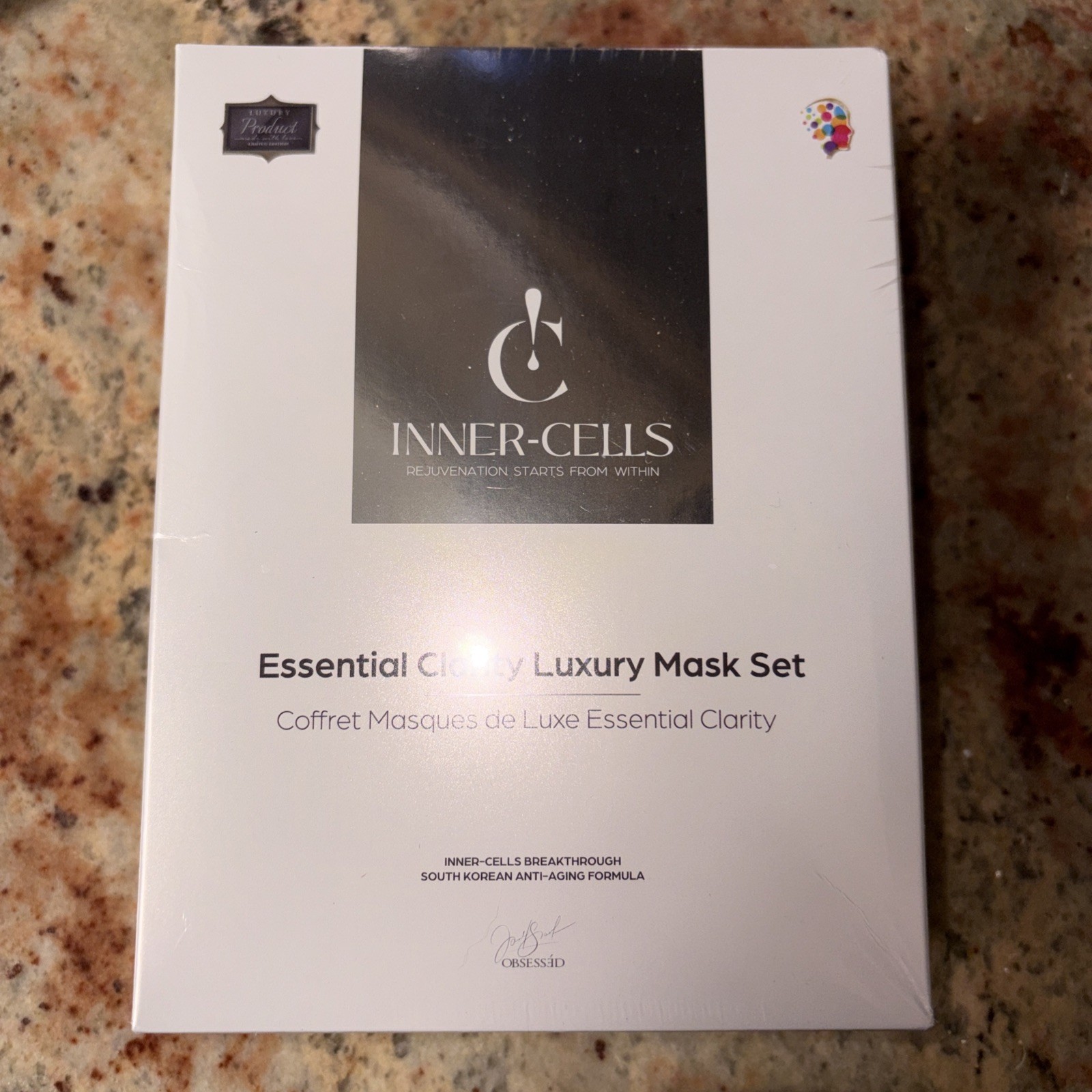 INNER-CELLS Essential Clarity Luxury Mask Set Apple & Grape Stem Cell Anti-Aging