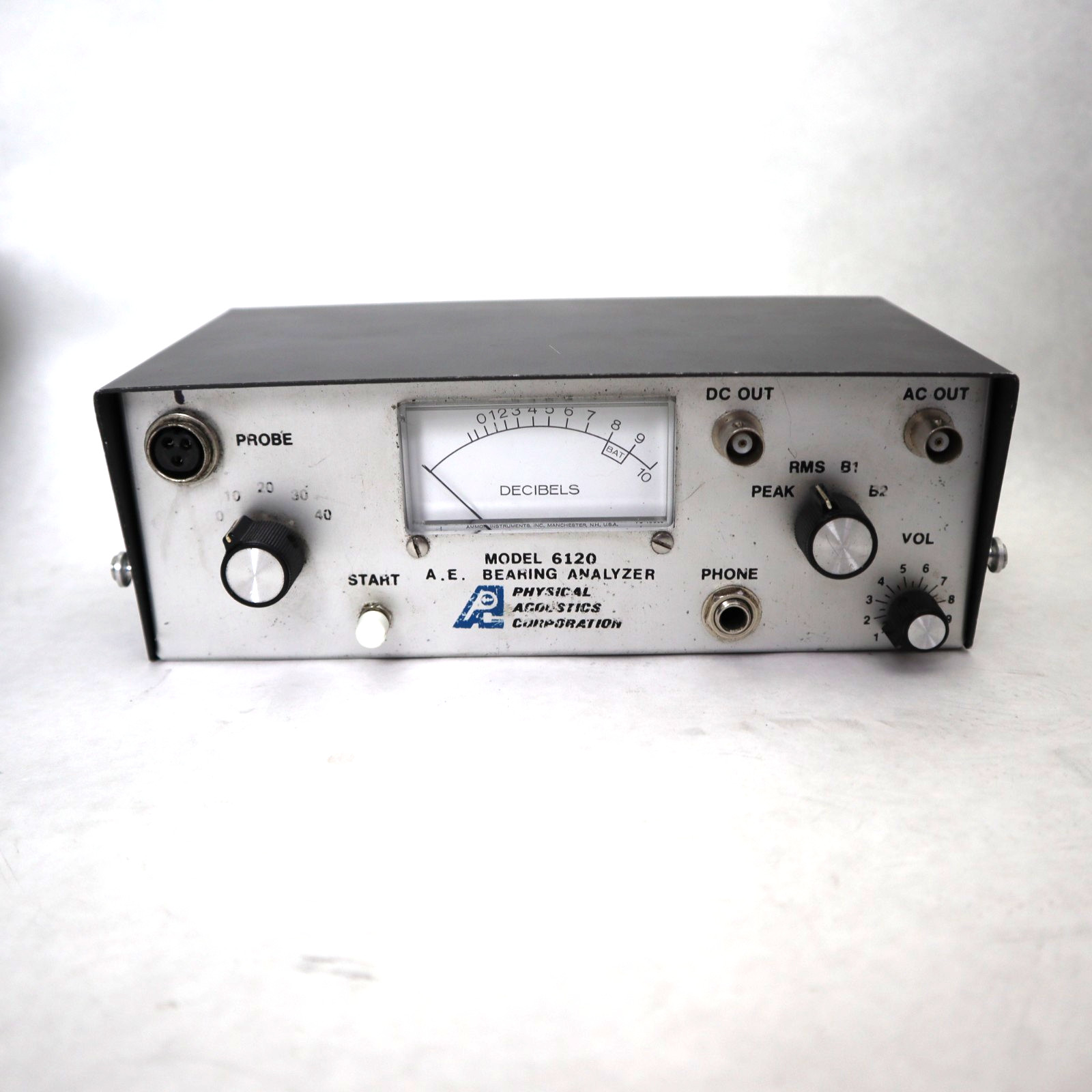 Physical Acoustics Corp. - Model #6120 - Bearing Analyzer