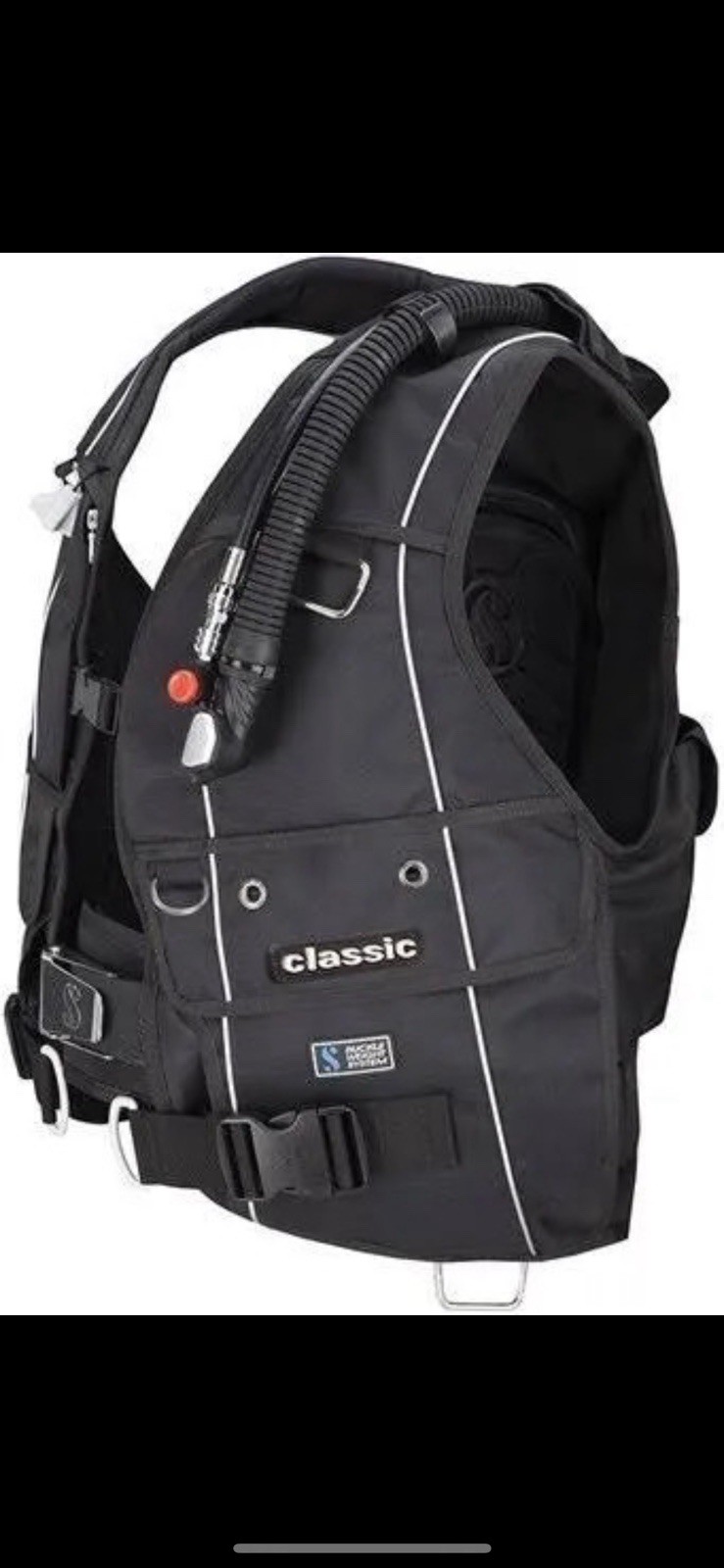 New ScubaPro Classic BCD w/ BPI - XS, W/ Removable Weight Pockets Extra SMALL