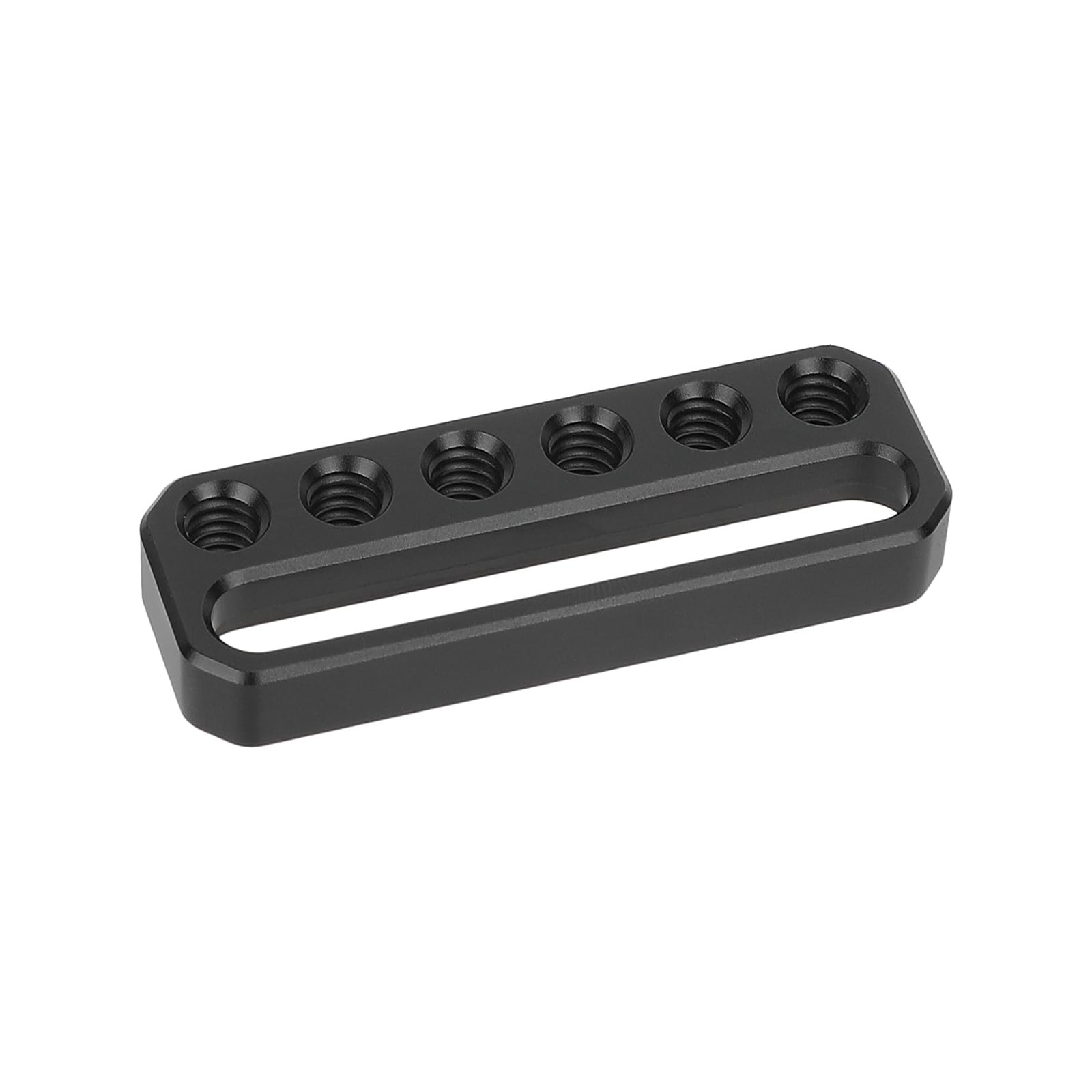 Mini Cheese Plate with Single Countersunk Slot 1/4"-20 Threads for Camera Rig