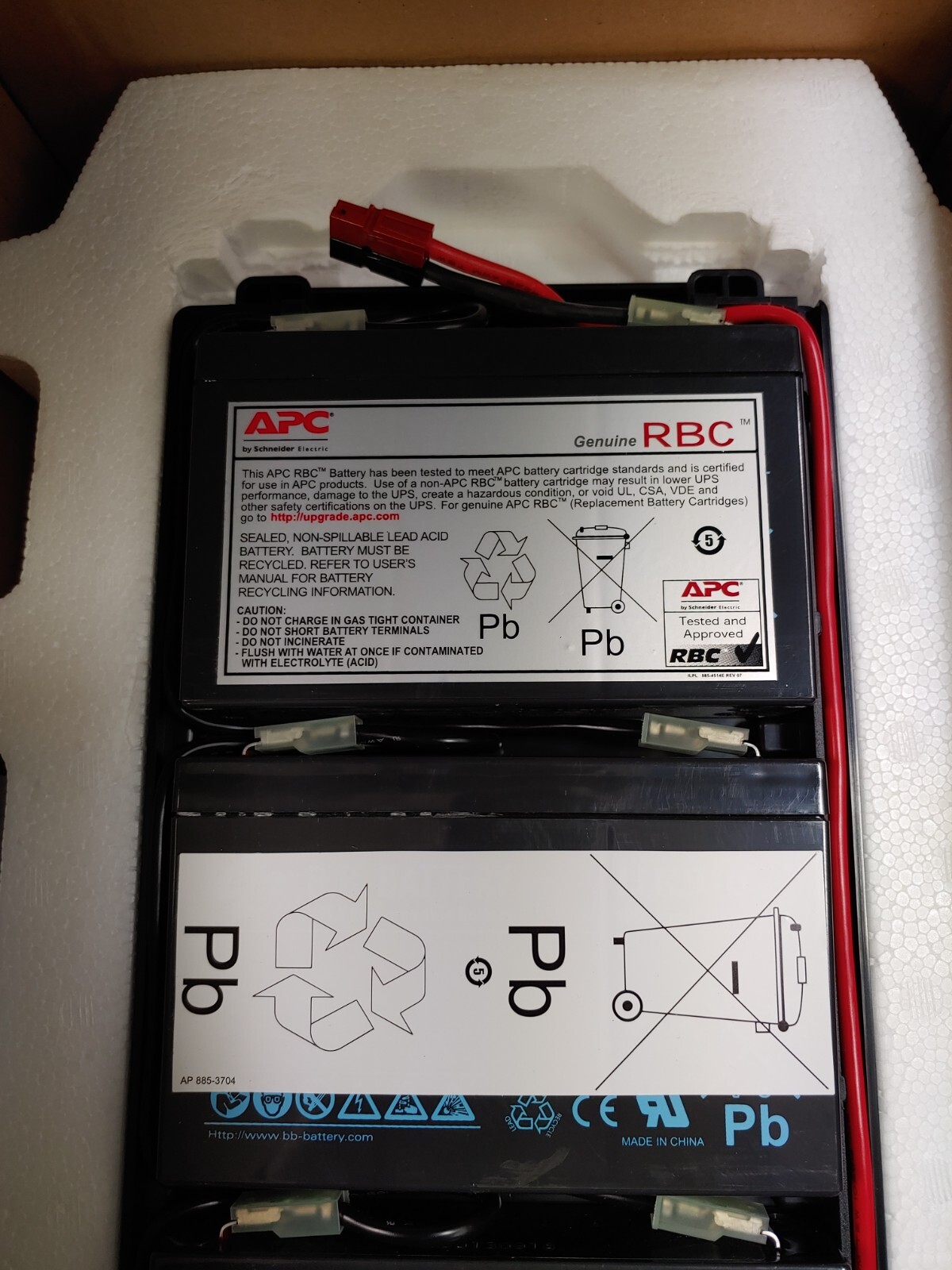 APC RBC34 Replacement Battery Cartridge #34