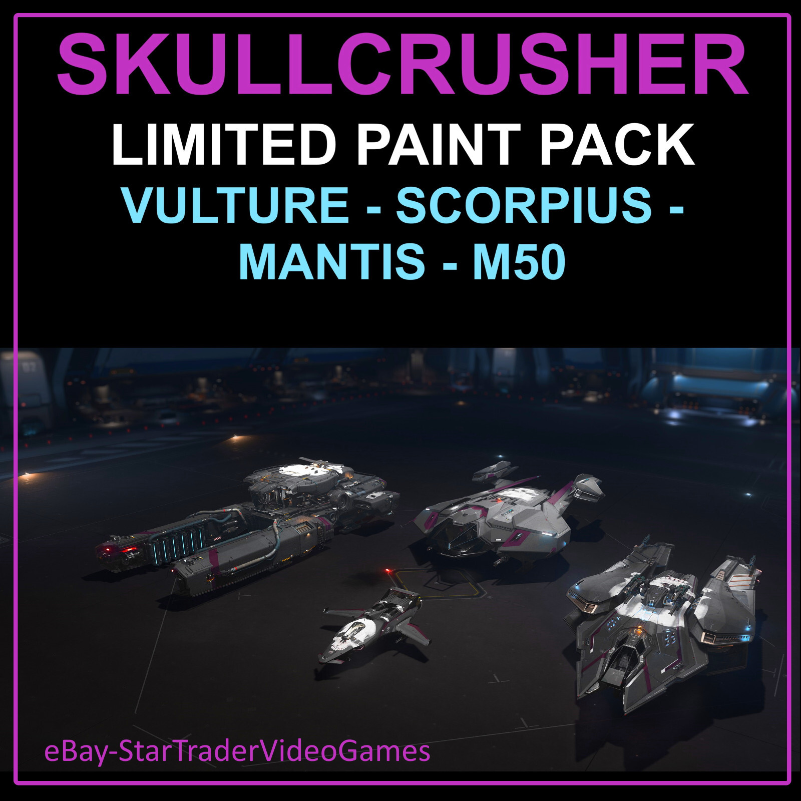 STAR CITIZEN PAINTS - SKULLCRUSHER LIMITED PAINT PACK / SKIN