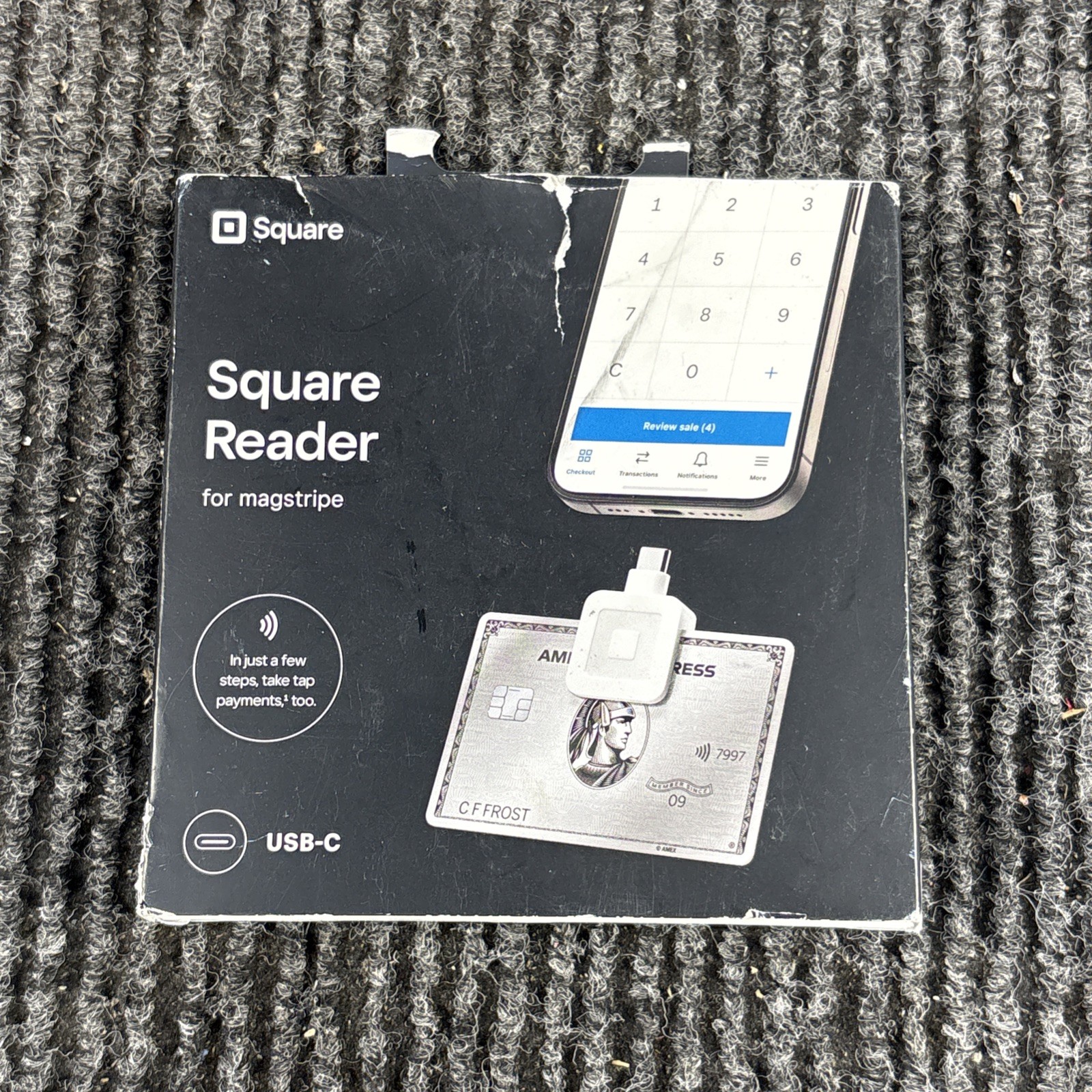 Square Reader For magstripe (USB-C) Mobile Credit Card Readers