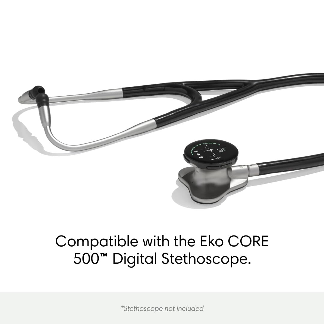 Eko CORE 500 Digital Stethoscope Earpiece Silver