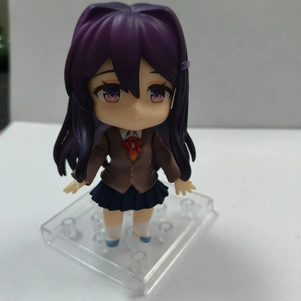 DDLC Doki Doki Literature Club! Yuri Nendoroid 2283 PVC Toy Model Doll