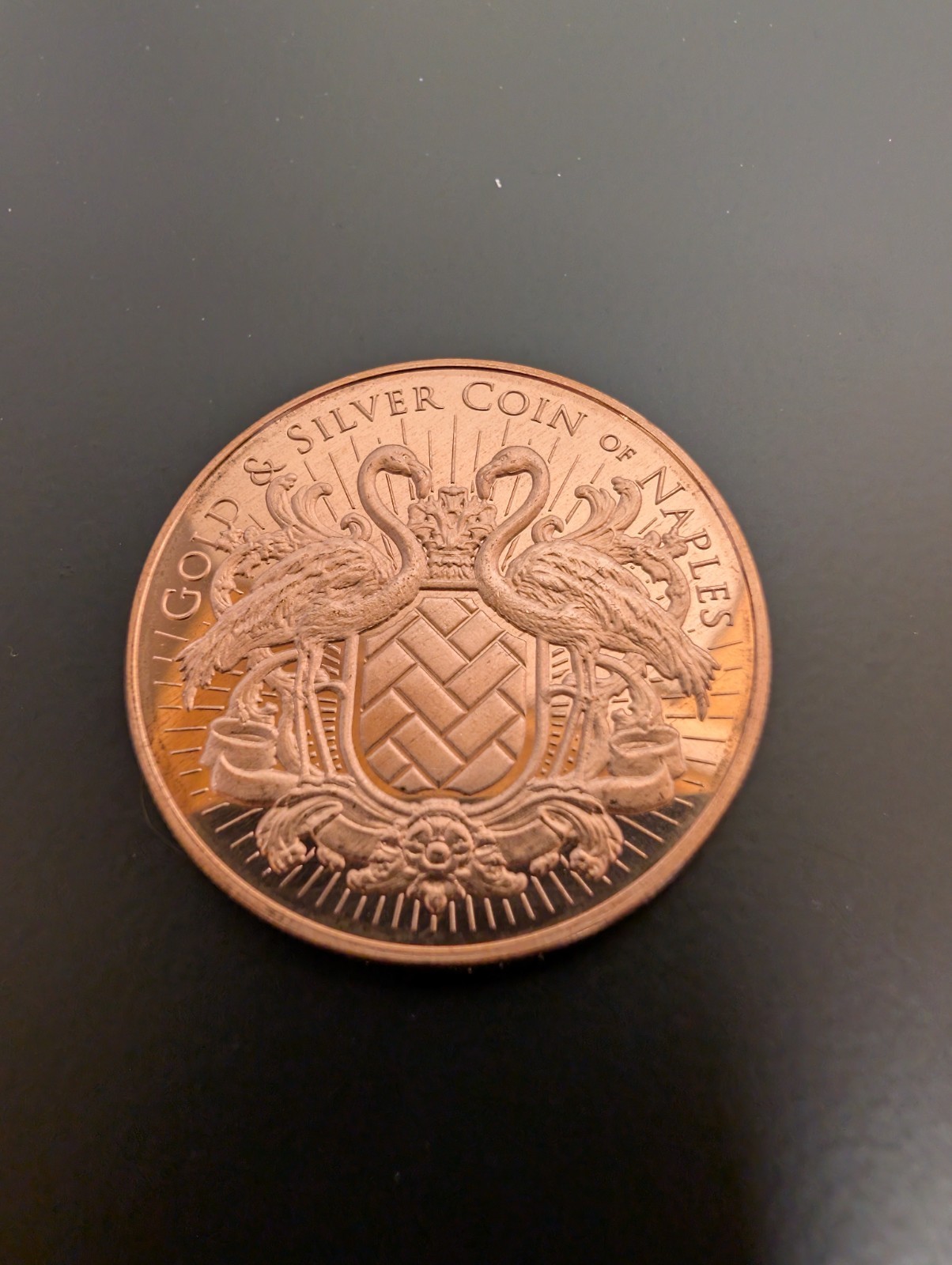 American Alligator 1 oz Copper Round