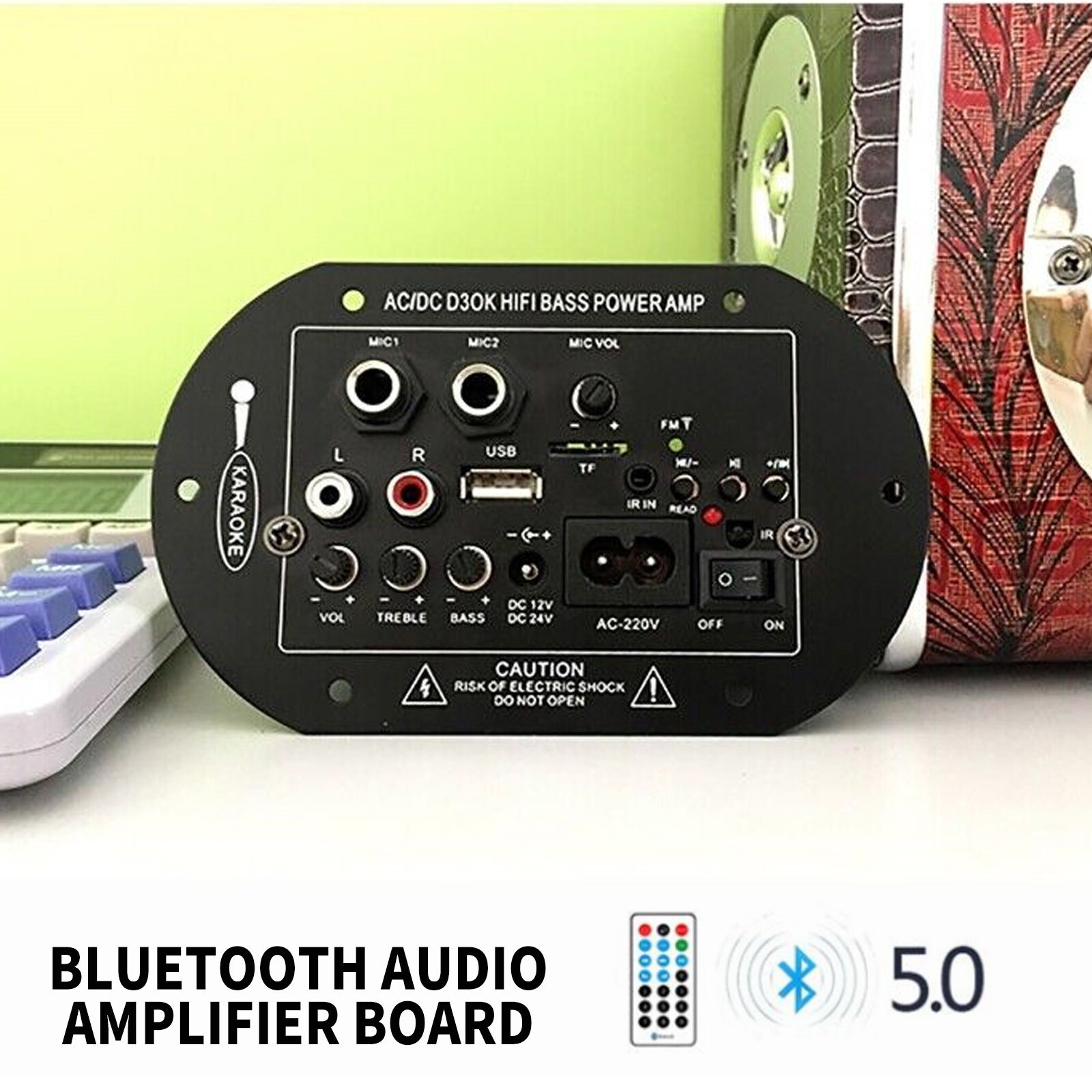 Digital Power Amp Board Hifi Stereo Audio Amplifier bluetooth Audio Amplifier