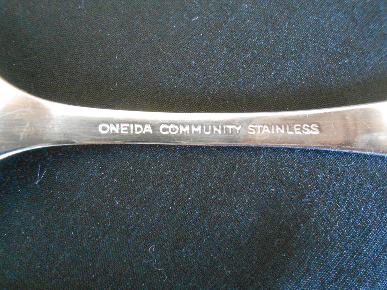 3 Pc Oneida Community CIMARRON Stainless Mixed Lot Stainless SERVING SPOONS