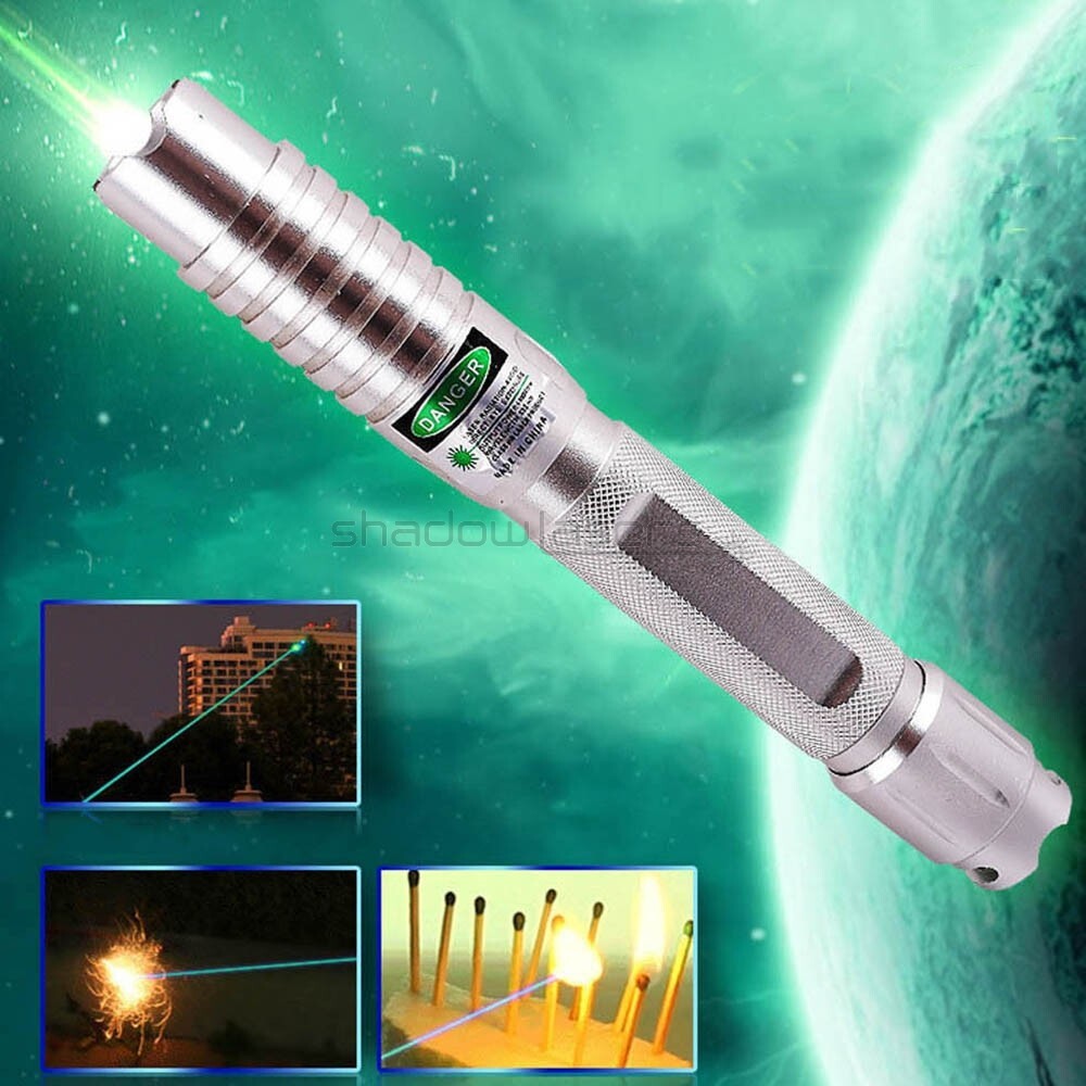 GQ1-L Adjustable Focus Green Laser Pointer Visible Laser Pen Beam US