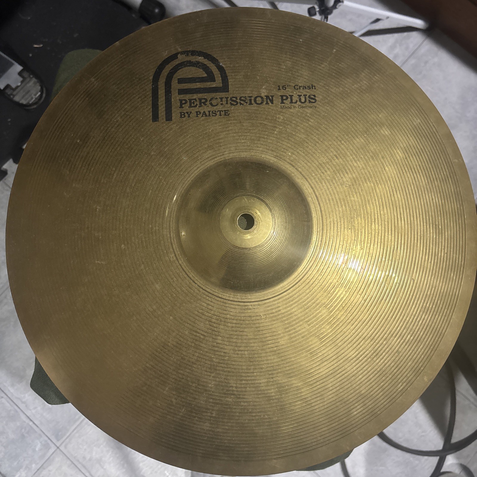 PAISTE Percussion plus 16” Crash Brass