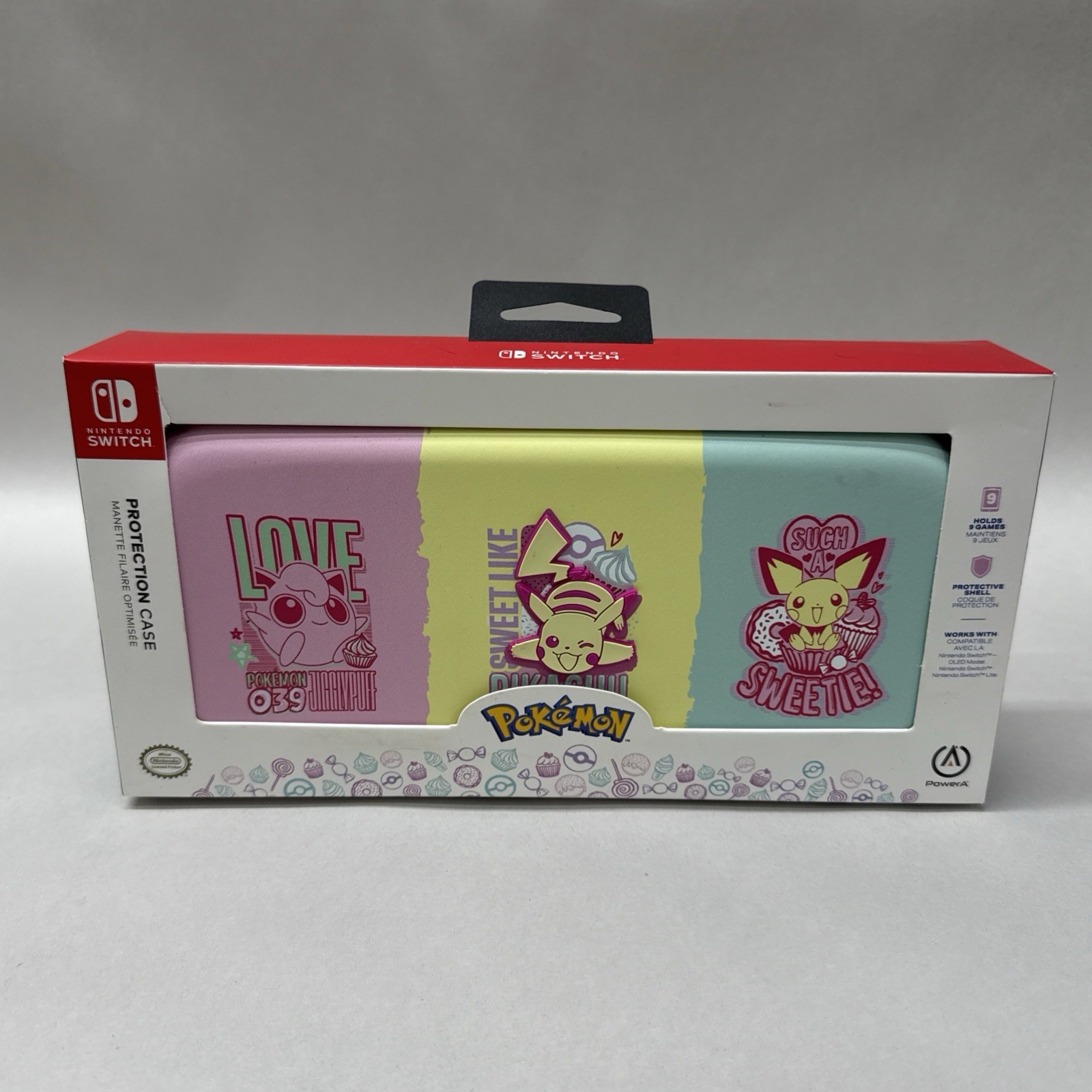 OFFICIAL Pokemon Nintendo Switch Carry Case Hard Shell Protective Case