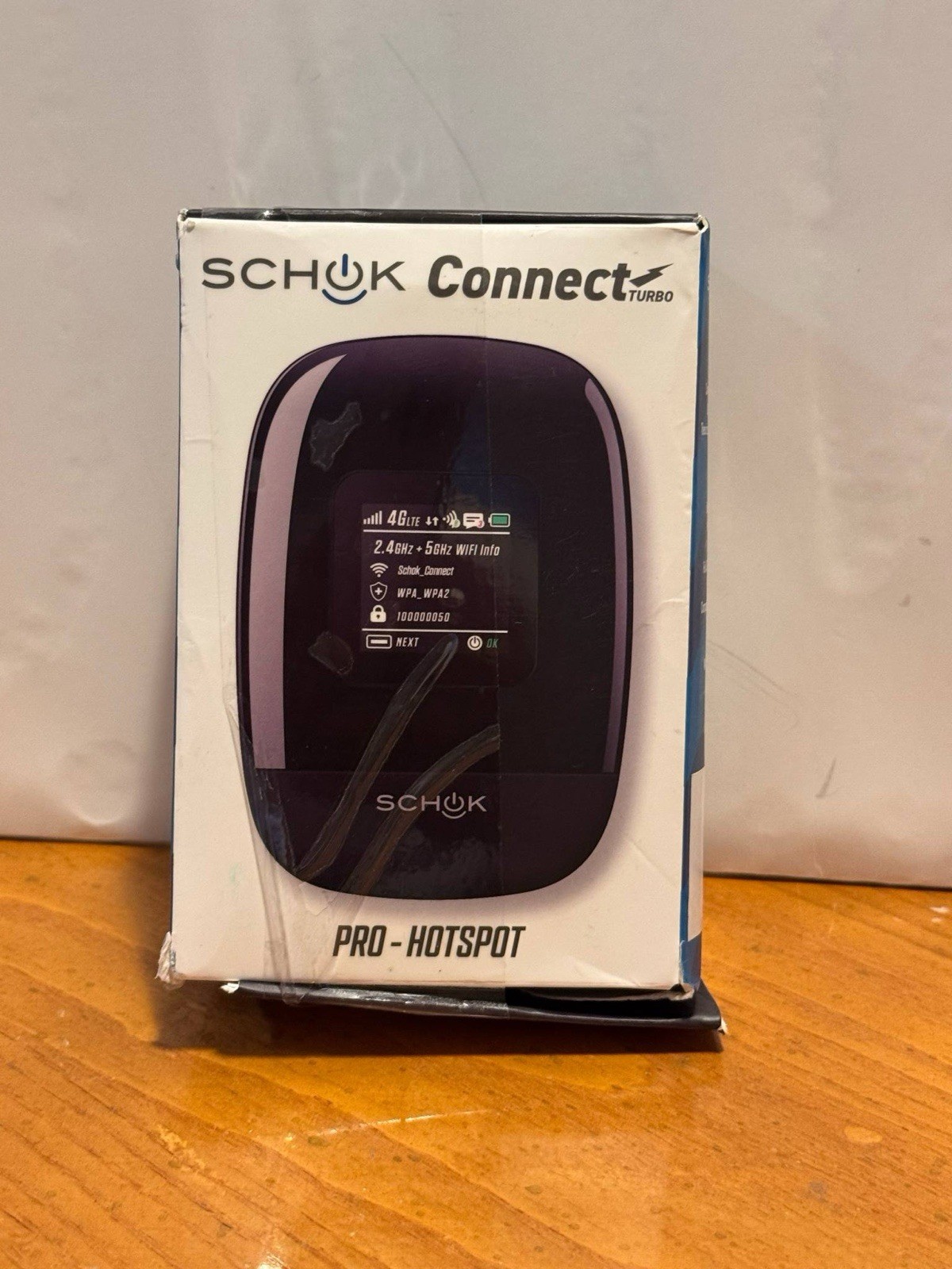SCHOK Connect Turbo G1401 Pro-Hotspot Wifi 2.4Ghz & 5Ghz for Verizon 4G LTE Used