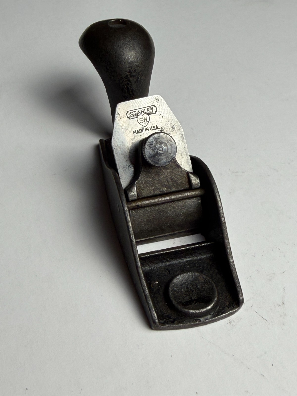 Vintage Stanley No. 100 Sweetheart Squirrel Tail Plane – Ready to Use!