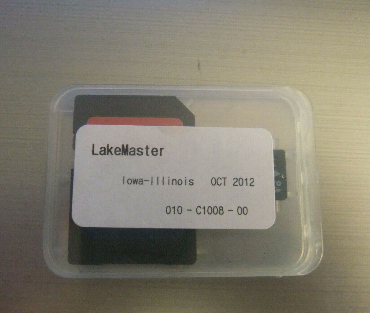 Garmin LakeMaster Iowa-Illinois MicroSD Maps on micro Card