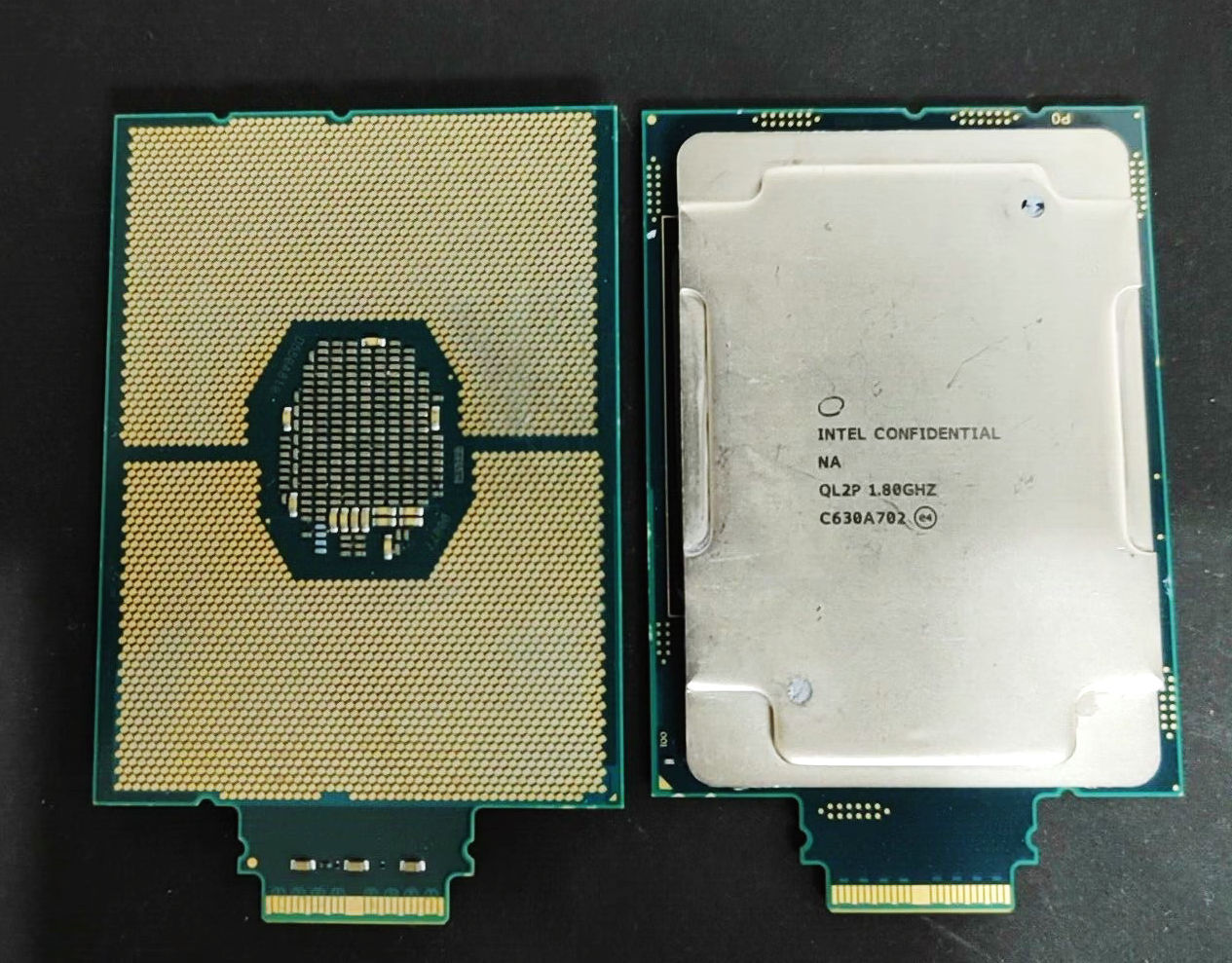 INTEL Internal Version Test CPU QL2P Uncirculated High commemorative value.