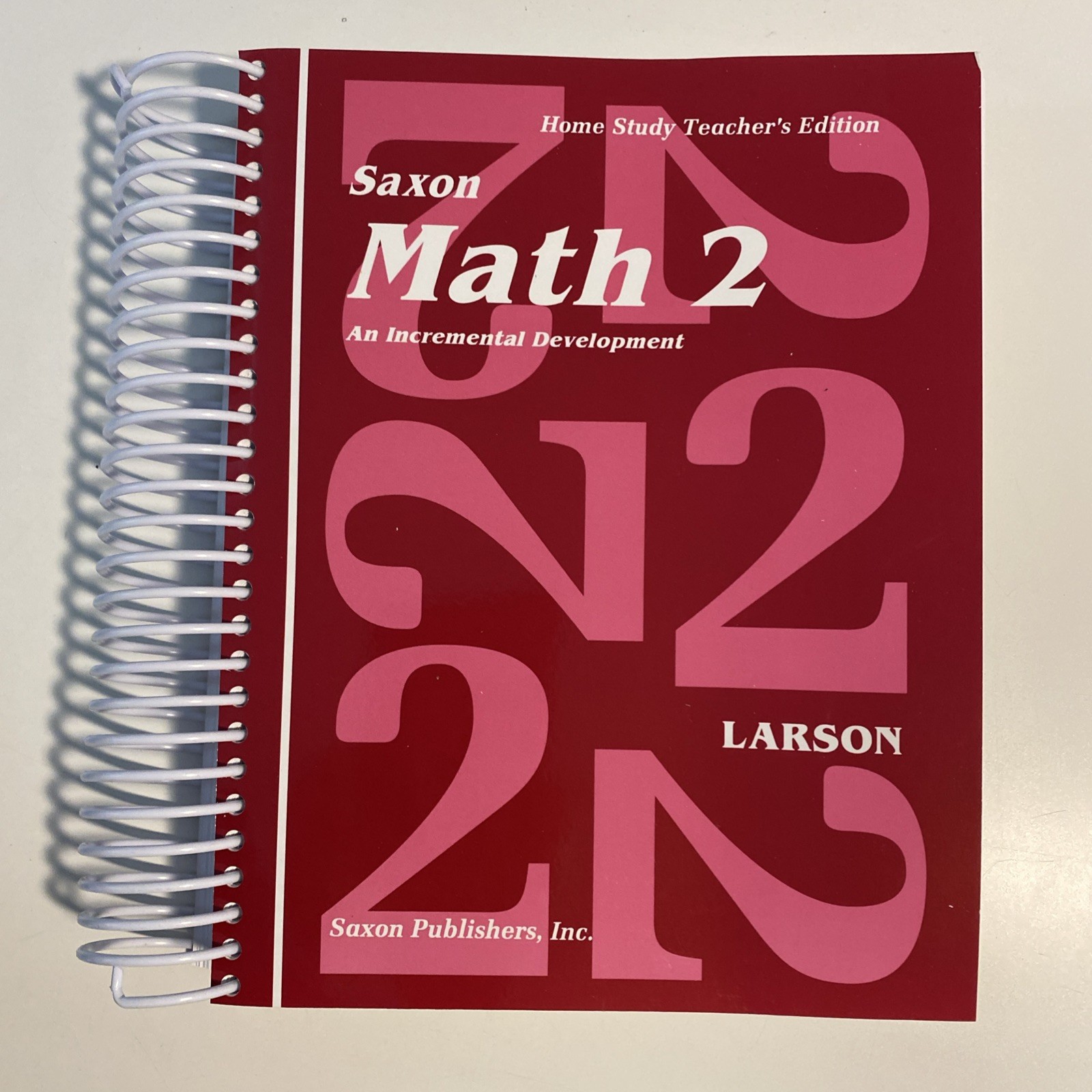 # Saxon Math 2 set-Teacher's manual, 2 workbooks, flashcards, home study book