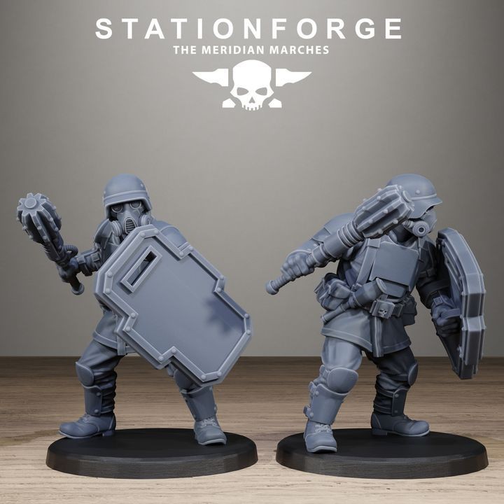 32mm Meridian Starter Pack x10 Station Forge High Quality Miniatures