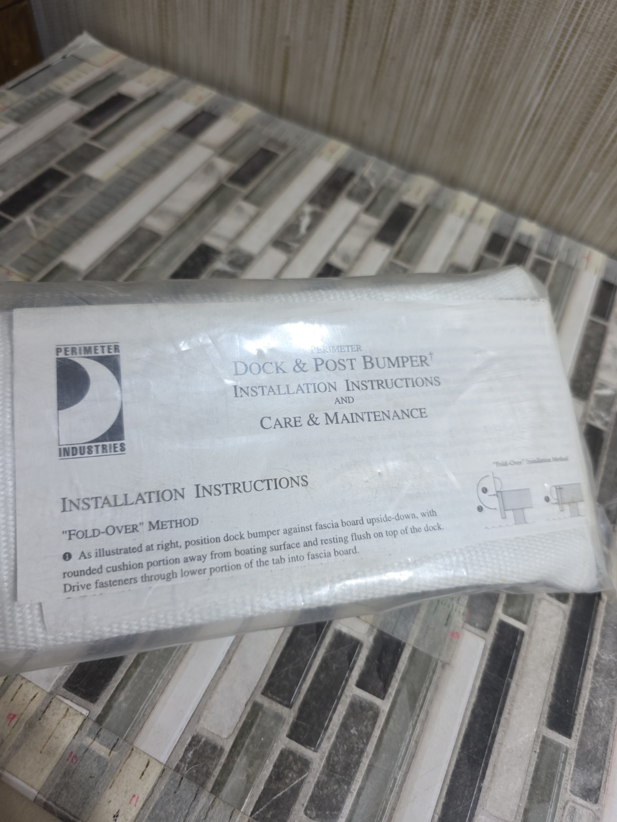 Dock & Post Medium Dock Bumper 3ft Length New DB3.30 Perimeter Industries NOS