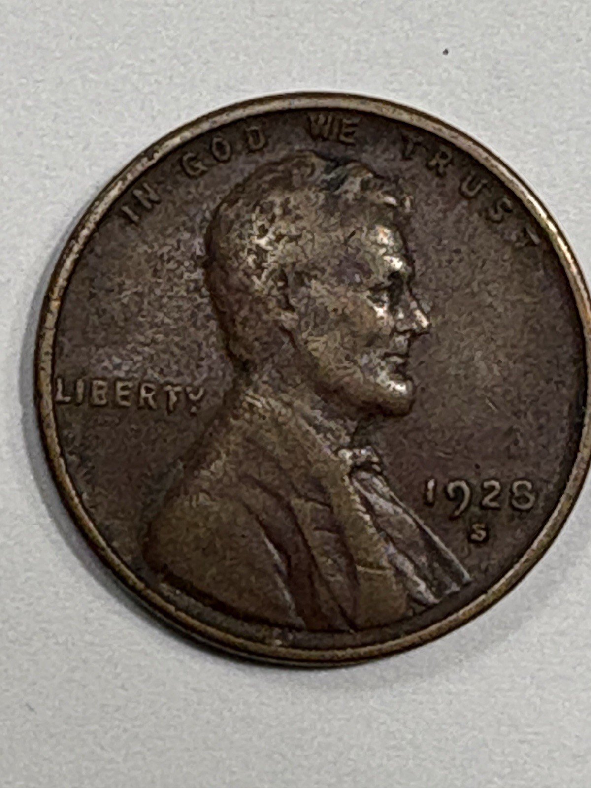 1928-S  Lincoln Wheat Cent - Nice Circulated #14088