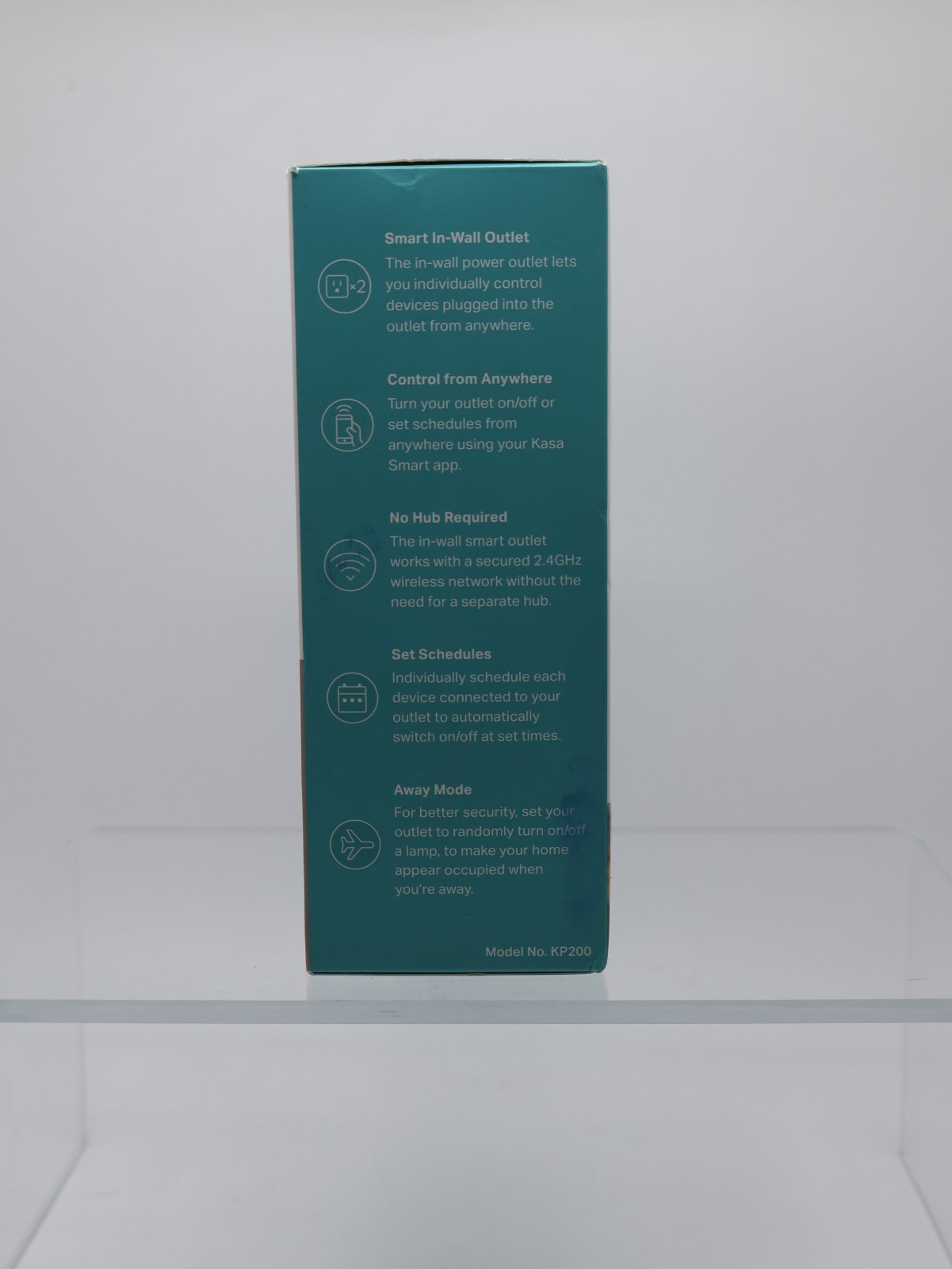TP-LINK KP200 2-Socket Kasa Smart Wi-Fi Power Outlet