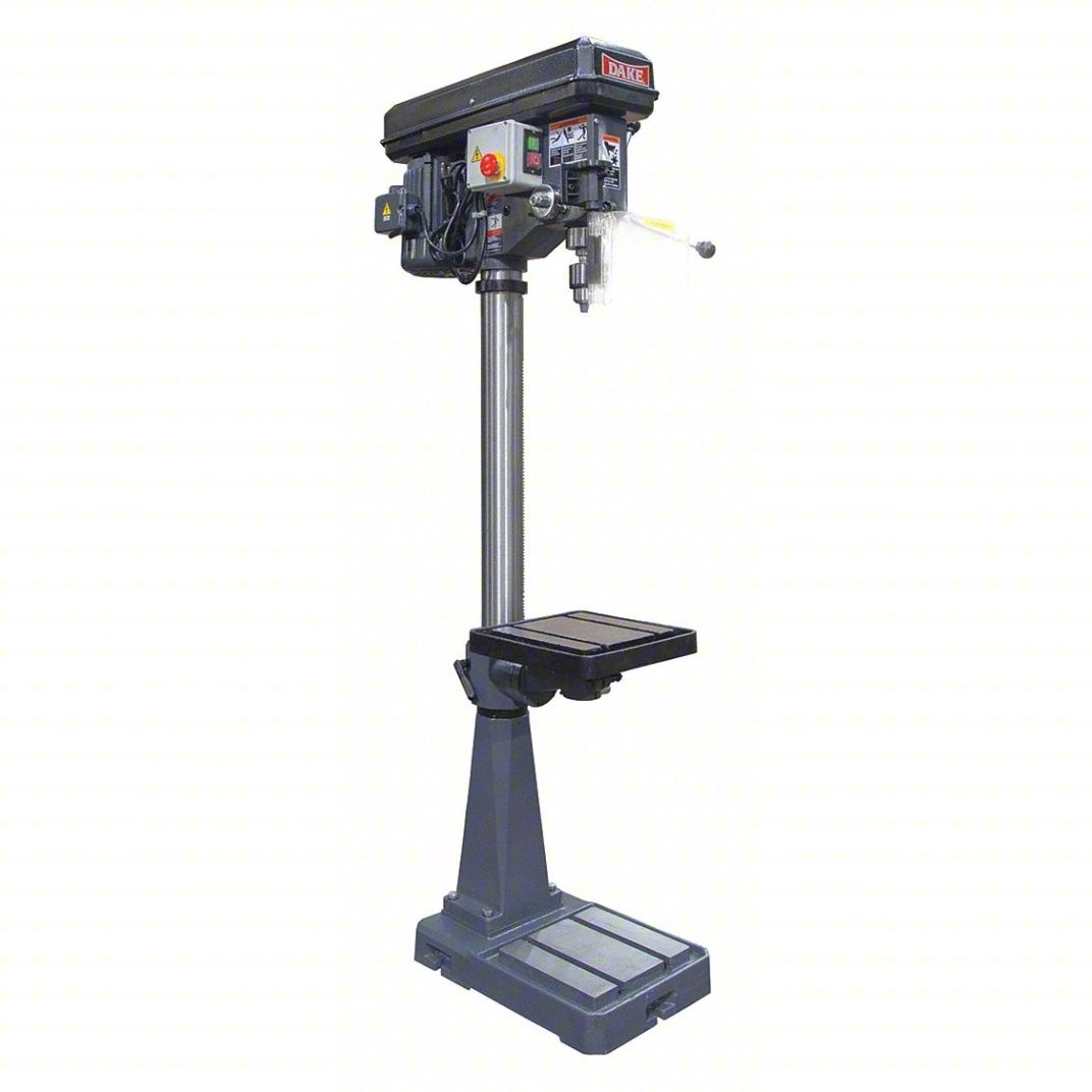 DAKE CORPORATION 977600-1 Floor Drill Press Belt Fixed 270 RPM – 2,000 RPM 120V