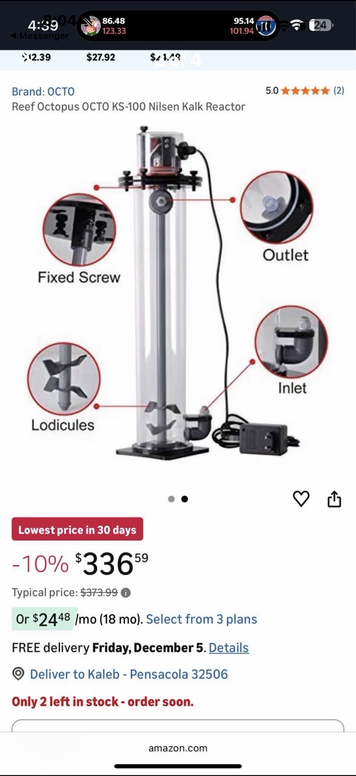Reef Octopus Protein Skimmer for Marine Aquarium