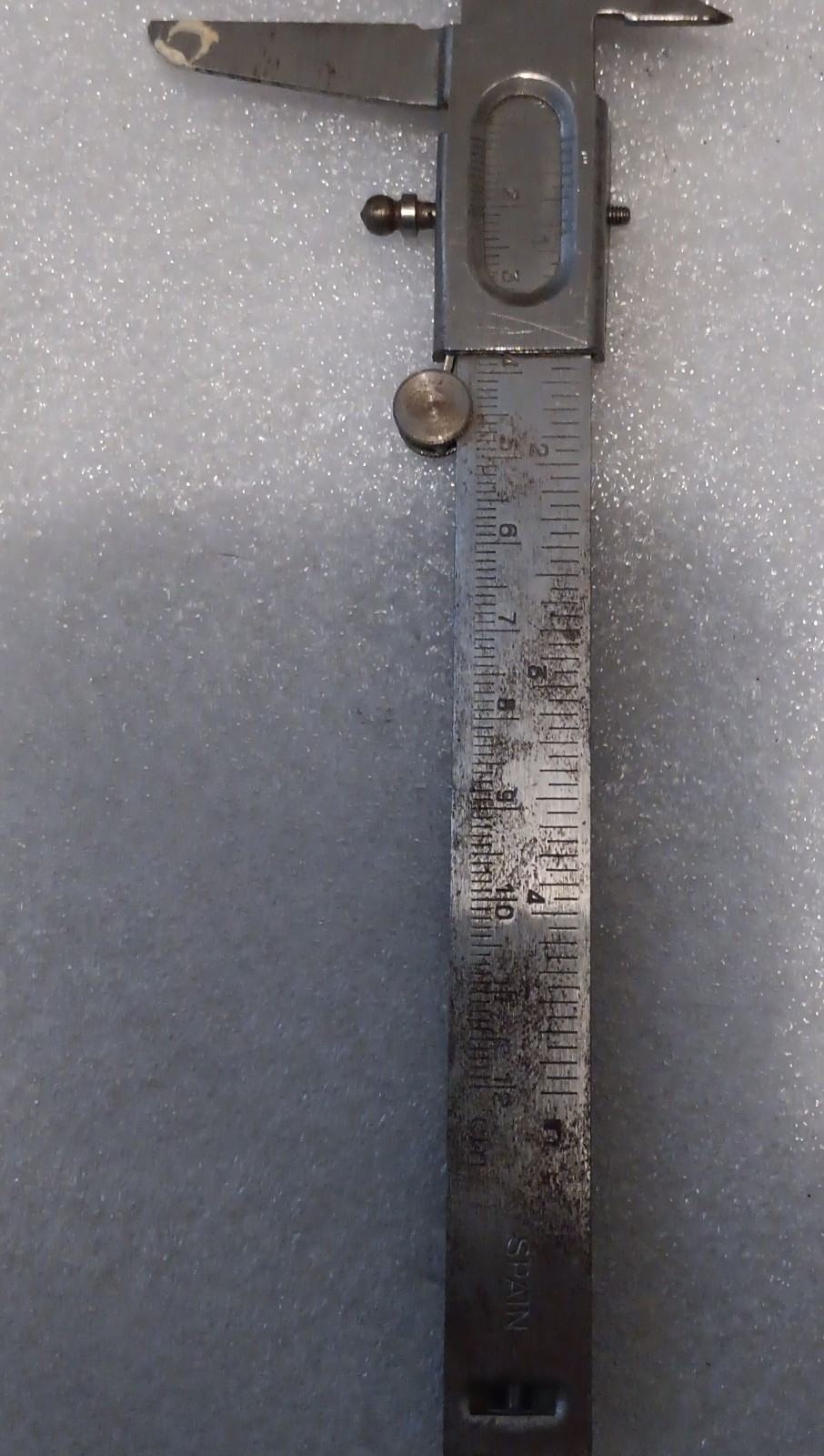 Vernier Caliper w/Lock Screw 0-8 in Steel Mechanical Metalworking Tool