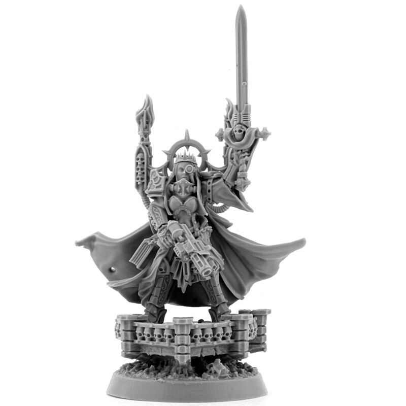 Wargame Exclusive Emperor Sister Crowned Abbess 28mm