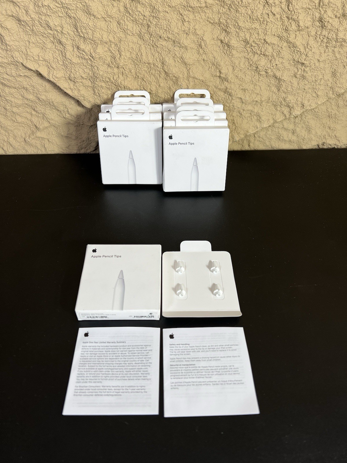 Genuine Apple Pencil Tips - 2 pack (8 tips) - New Never Used