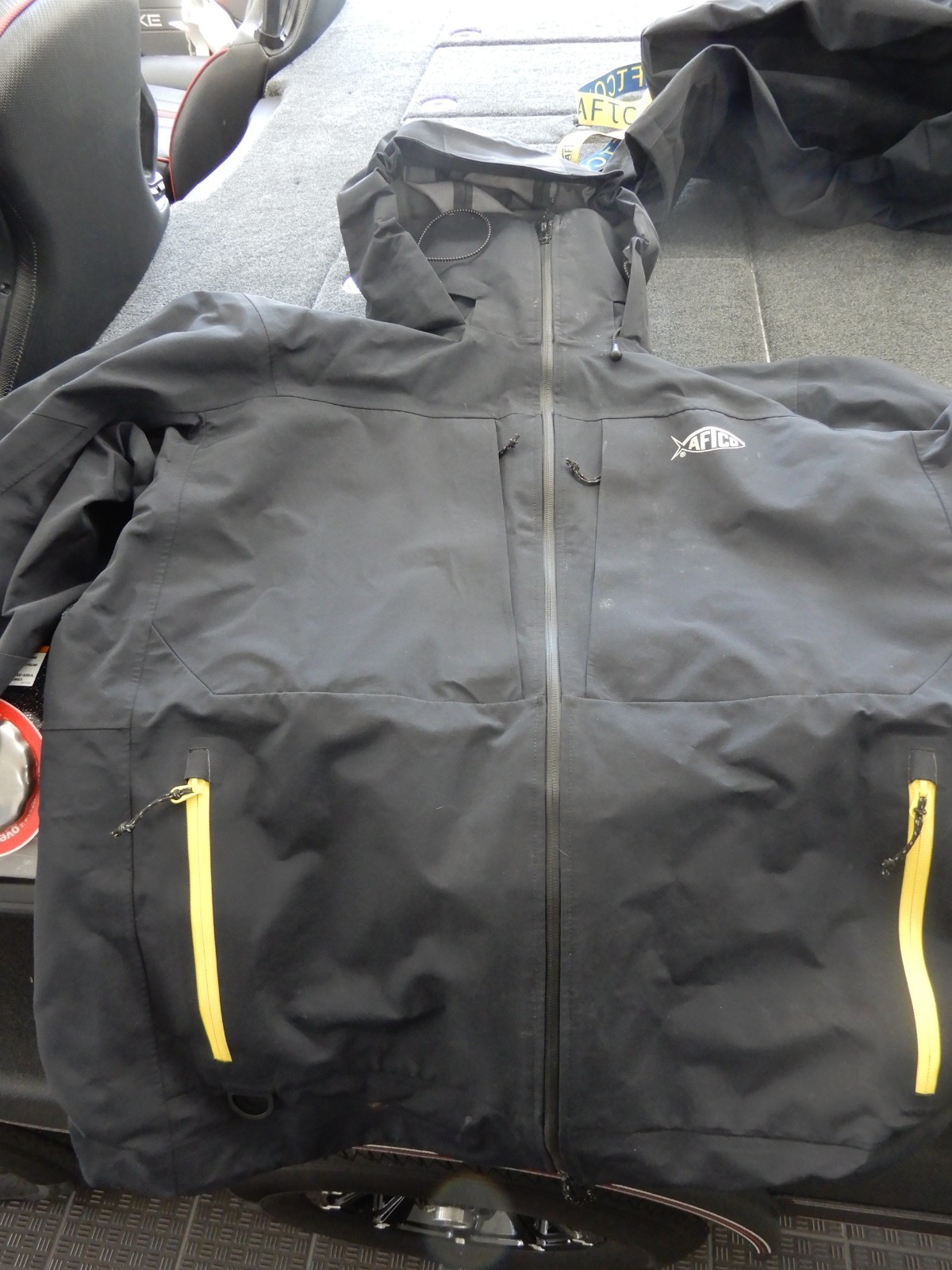 Aftco Barricade Elite Jacket and bibs only worn 3x  2XL bass fishing raingear