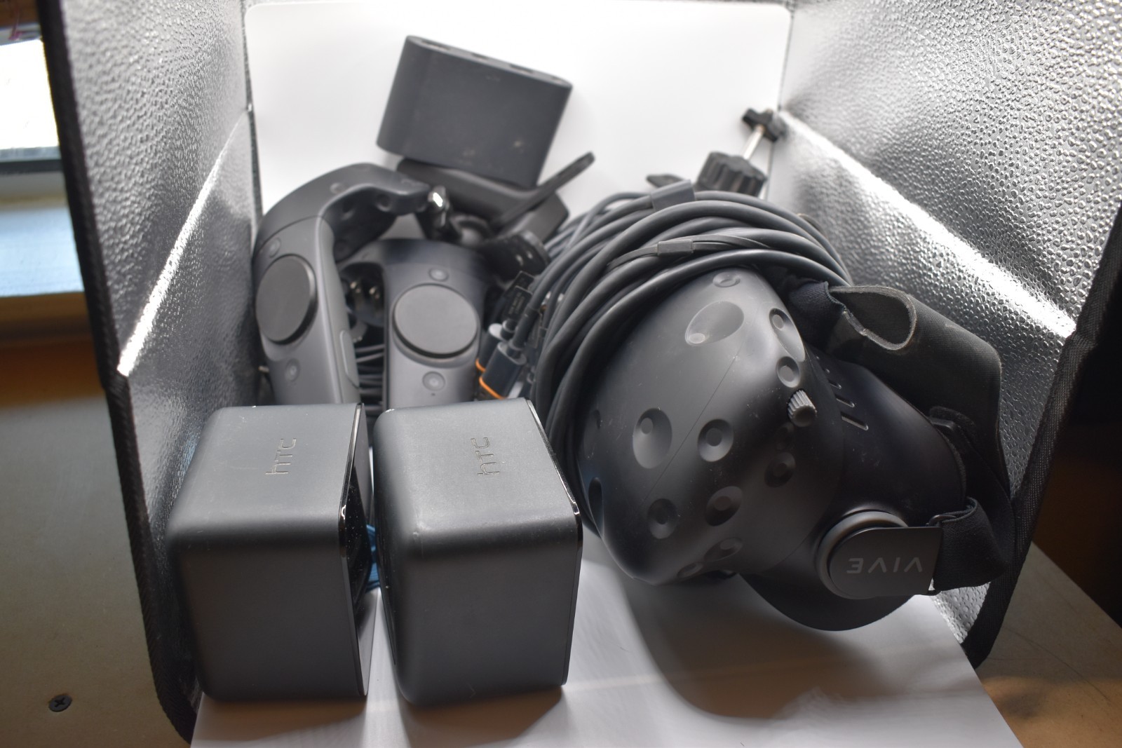 HTC Vive Virtual Reality Headset System - Black (99HALN062-00)