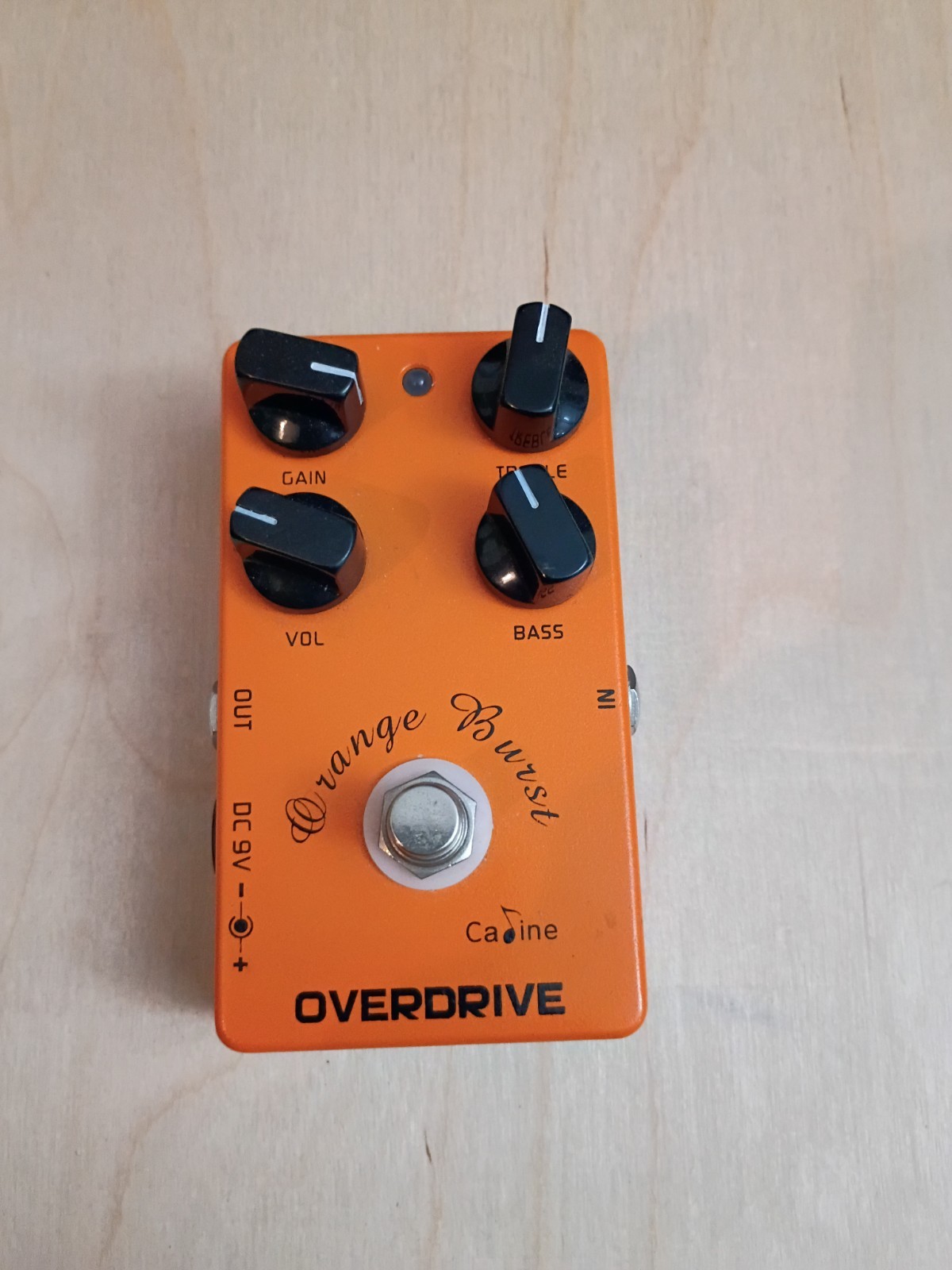 Caline CP-18 Overdrive Orange Burst Electric Guitar Effect Pedal
